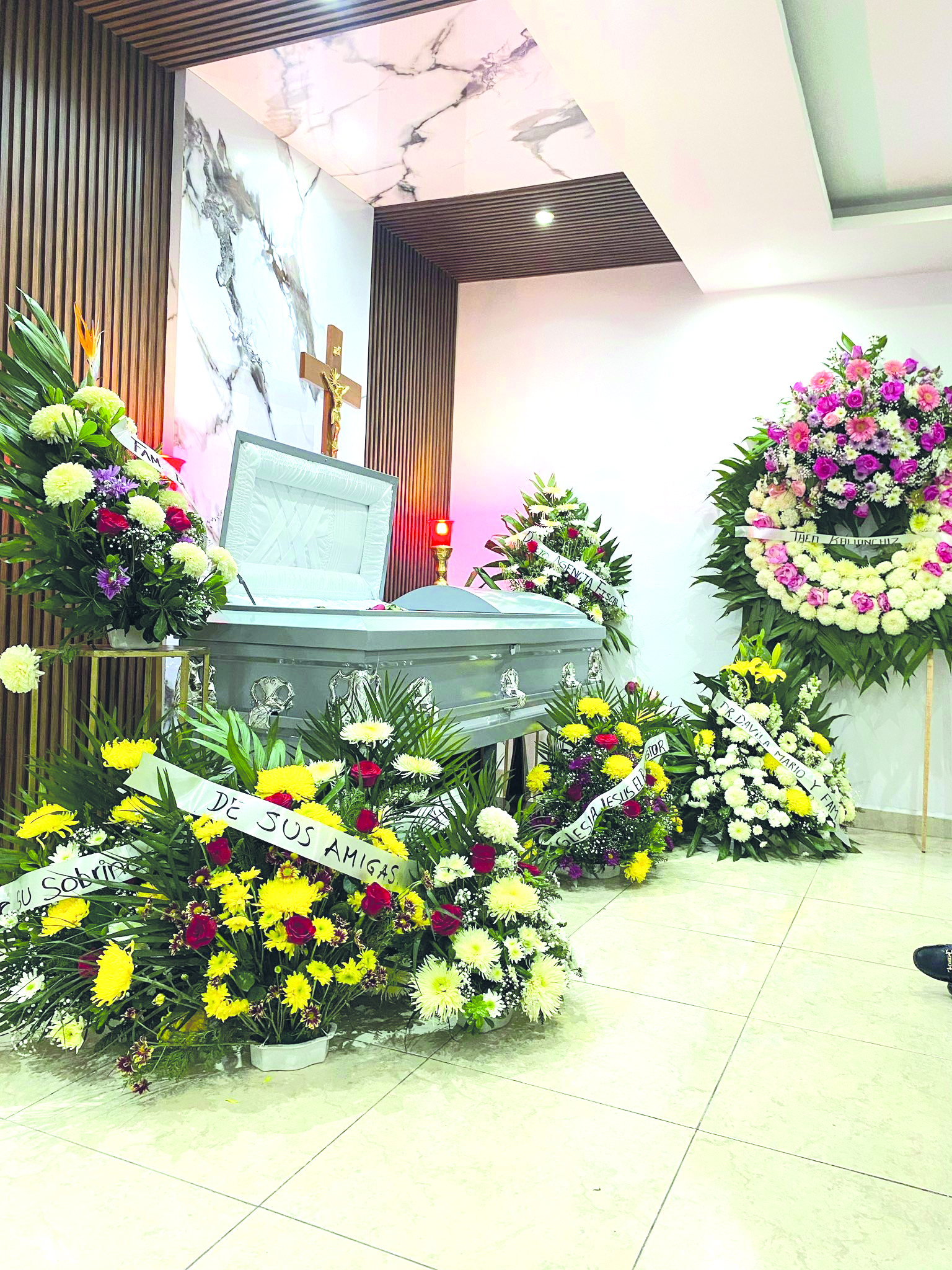 Despiden con profunda pena a querida lideresa