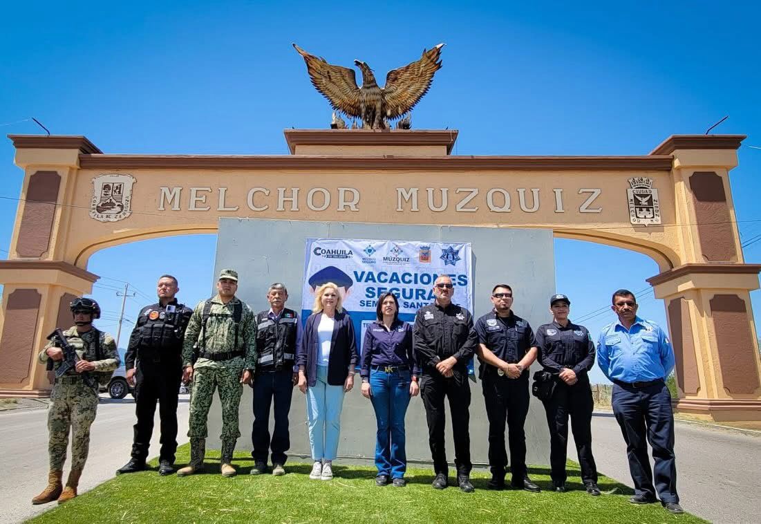 Da Banderazo de inicio Laura Jiménez a Operativo de Seguridad de Semana Santa 2025