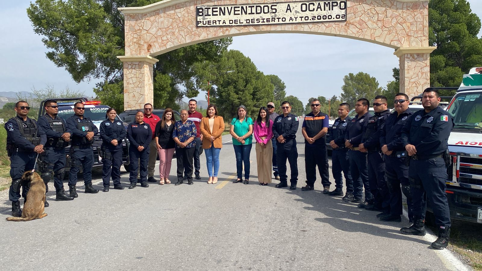 ¡Ocampo está listo! Alcaldesa Adriana Valdéz da arranque al Operativo de Semana Santa 2025