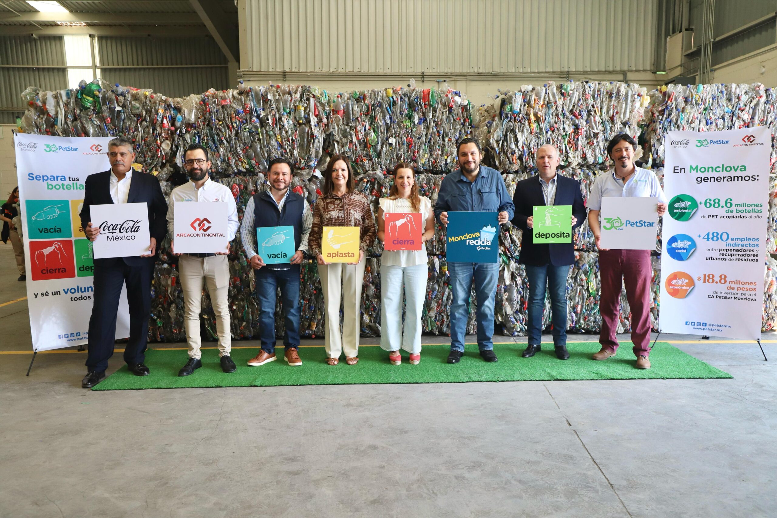 Inauguran centro de acopio y reciclaje PetStar Monclova