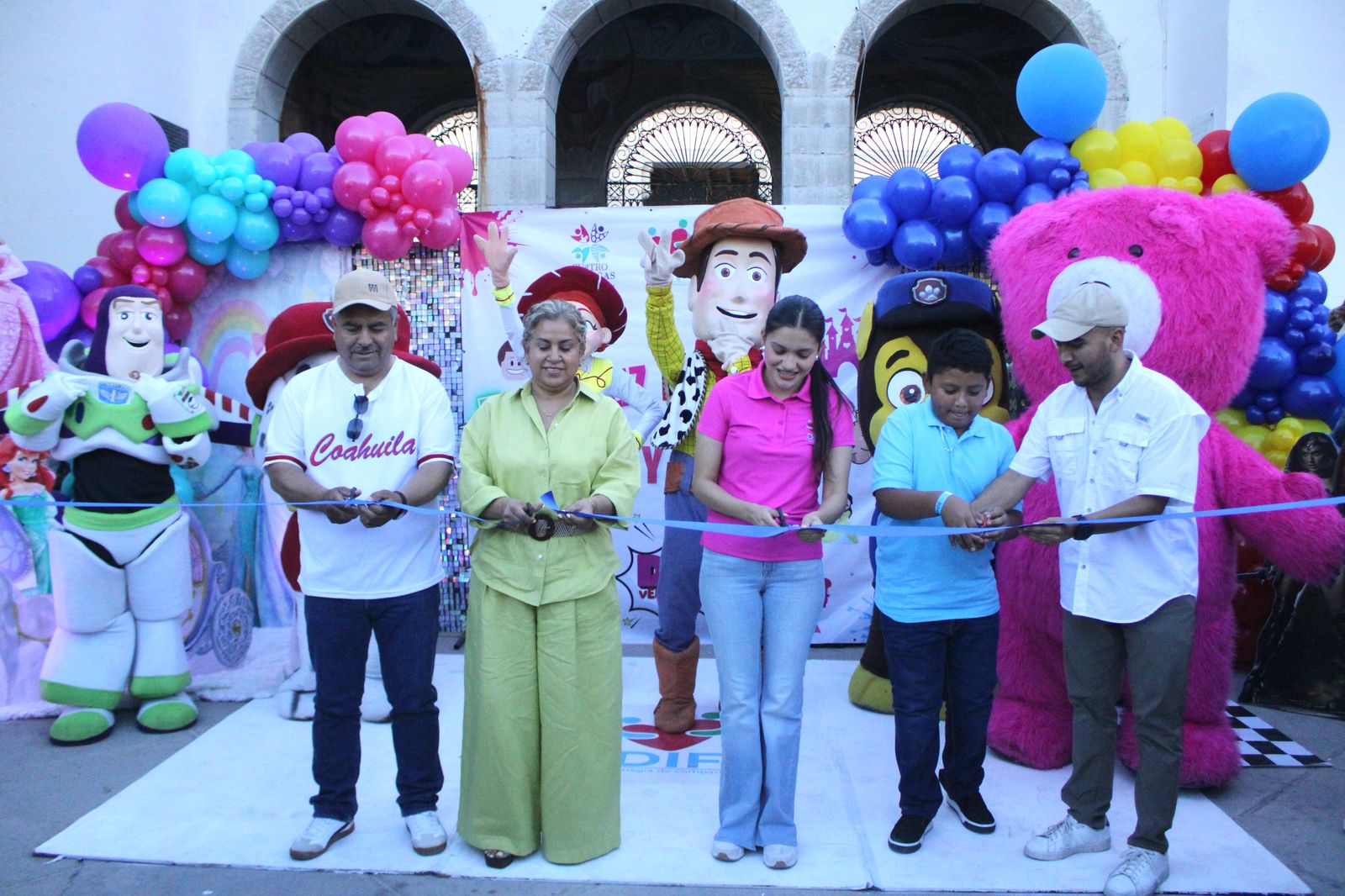 Entre risas y diversión celebran día de la niñez en Cuatro Ciénegas