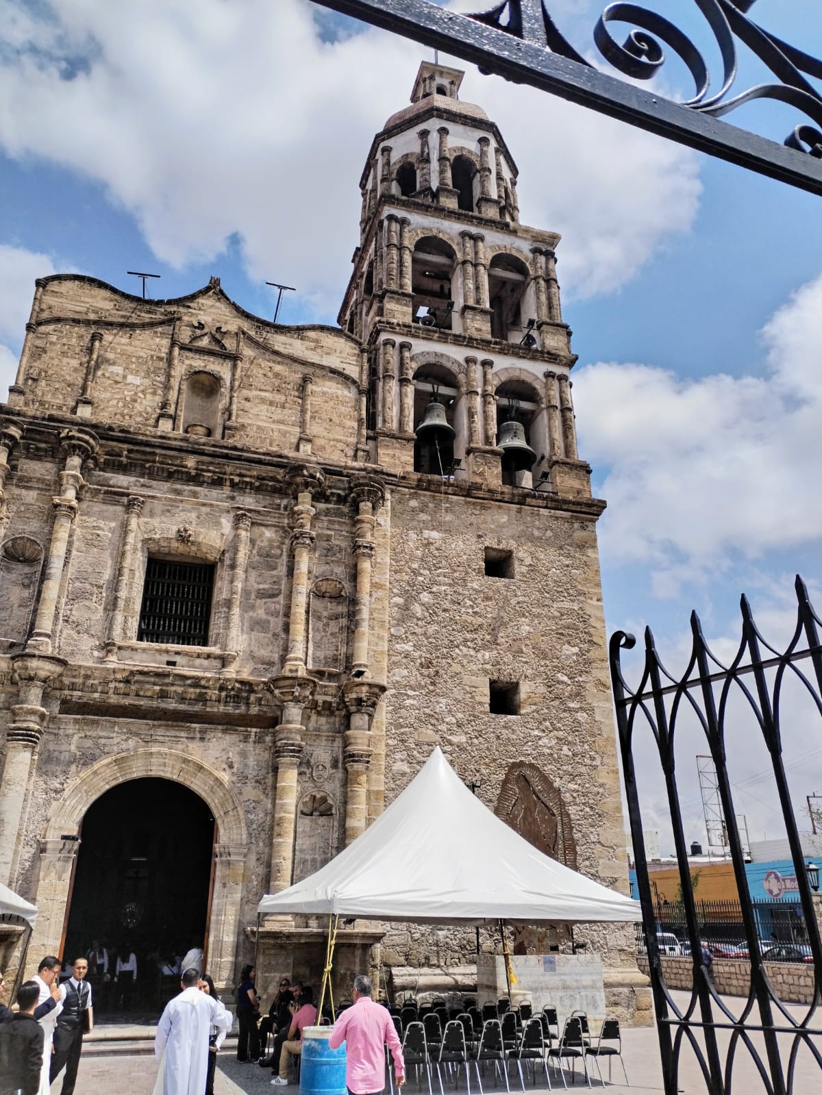 En riesgo estructura de iglesia Santiago