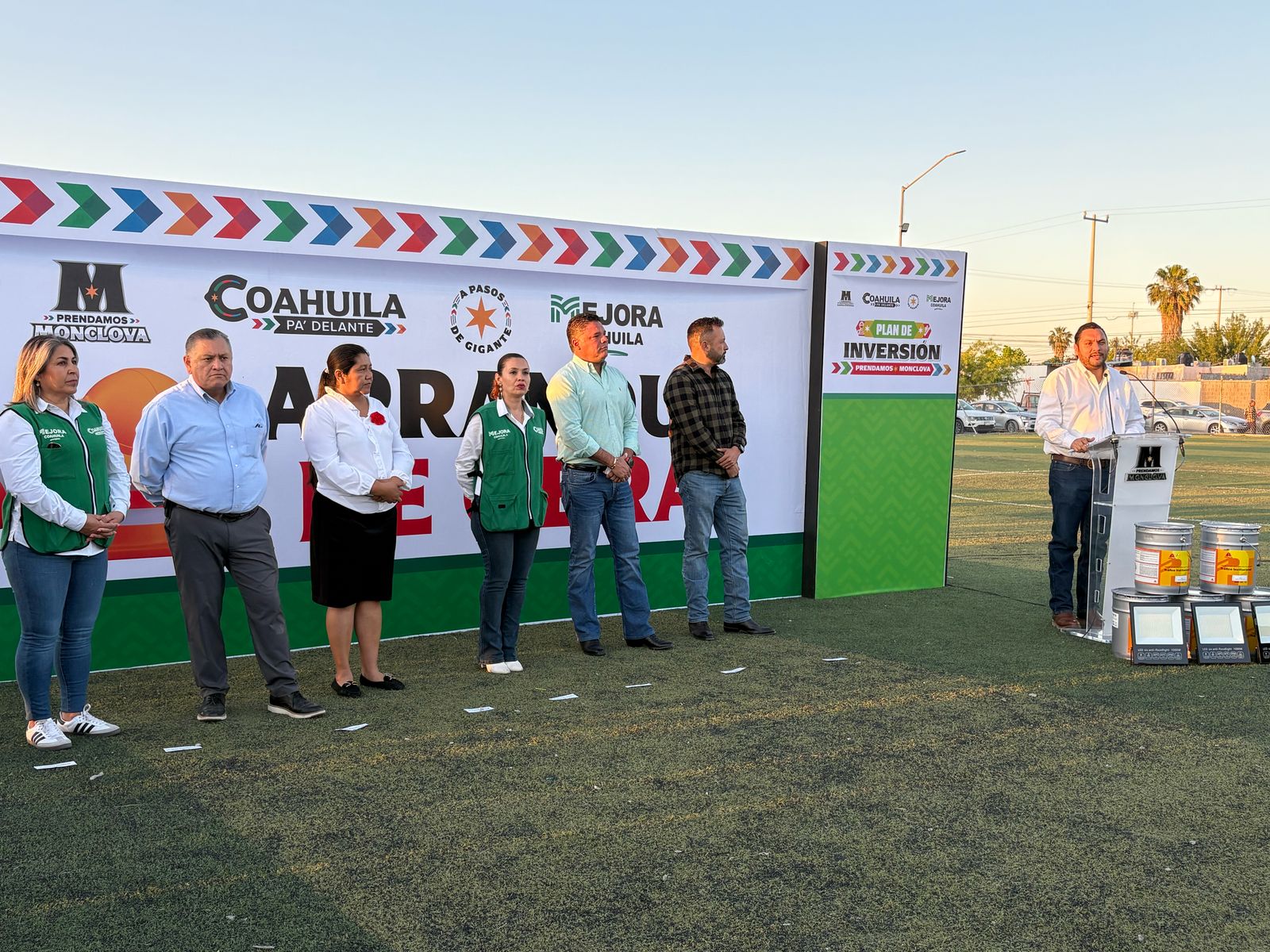 Arranca rehabilitación de campos deportivos
