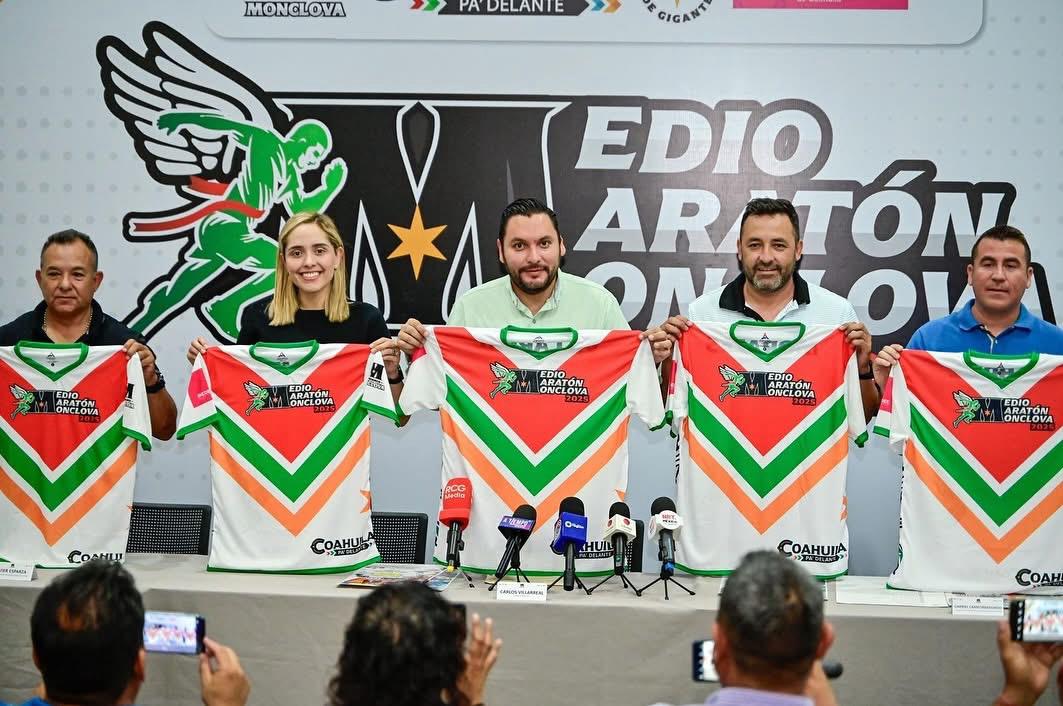Anuncia Carlos Medio Maratón Monclova 2025