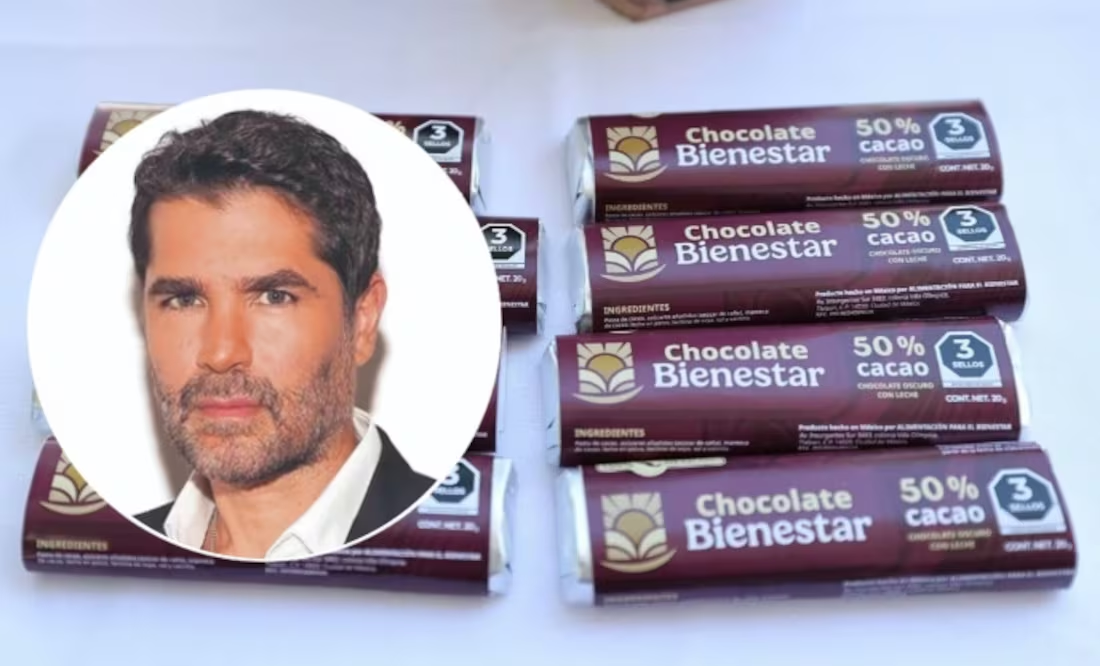 Verástegui critica los «Chocolates del Bienestar» de Sheibaum; esto dijo