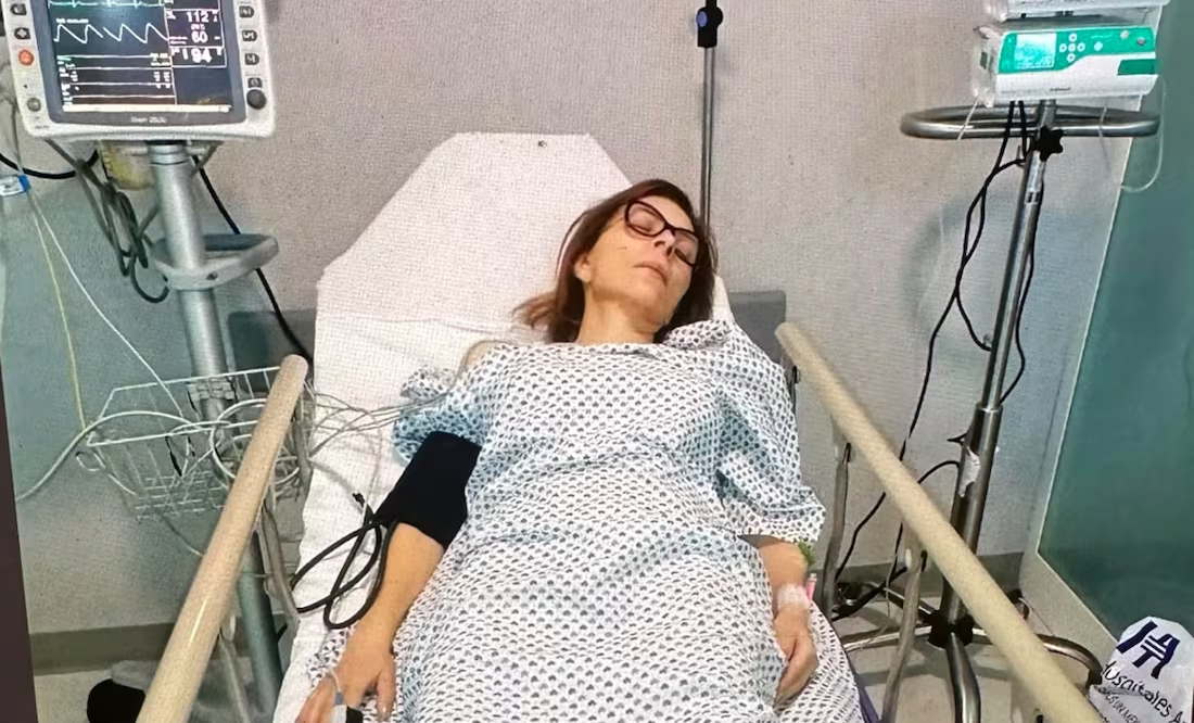 Lolita de la Vega, delicada de salud; «casualmente Lucía Méndez y yo acabamos en el hospital»