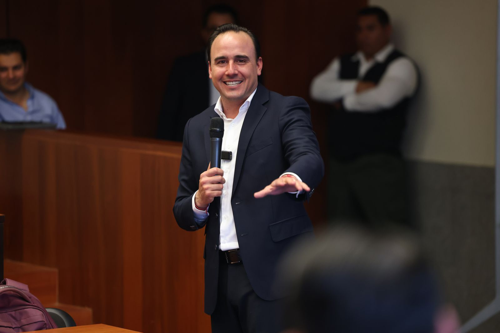 COMPARTE MANOLO EXITOSO “MODELO DE SEGURIDAD COAHUILA” EN NUEVO LEÓN.