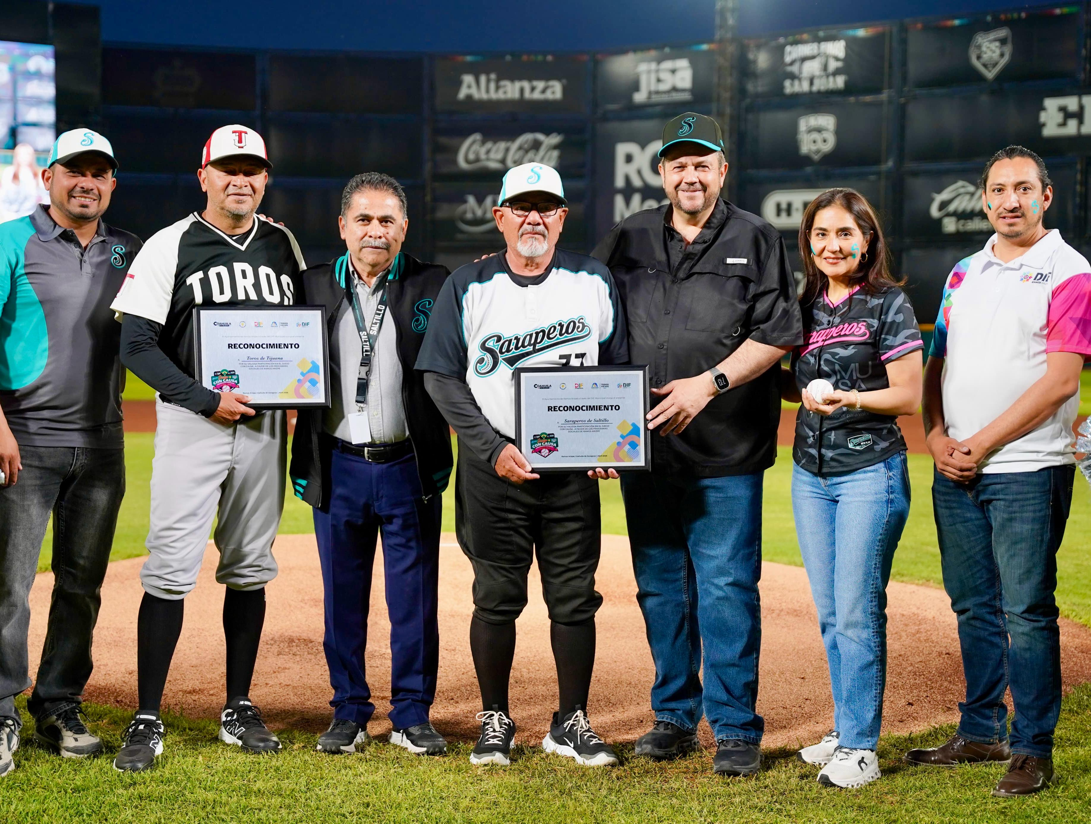 Un éxito juego con causa para el DIF Ramos Arizpe