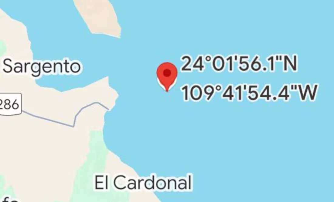 Avioneta se desploma en el mar, cerca del punto conocido como El Sargento, BCS; tripulantes se reportan sin lesiones