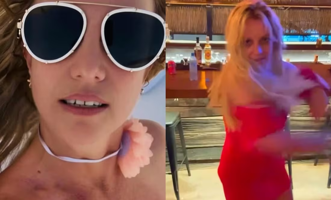 Britney Spears sorprende al bailar en un bar mexicano