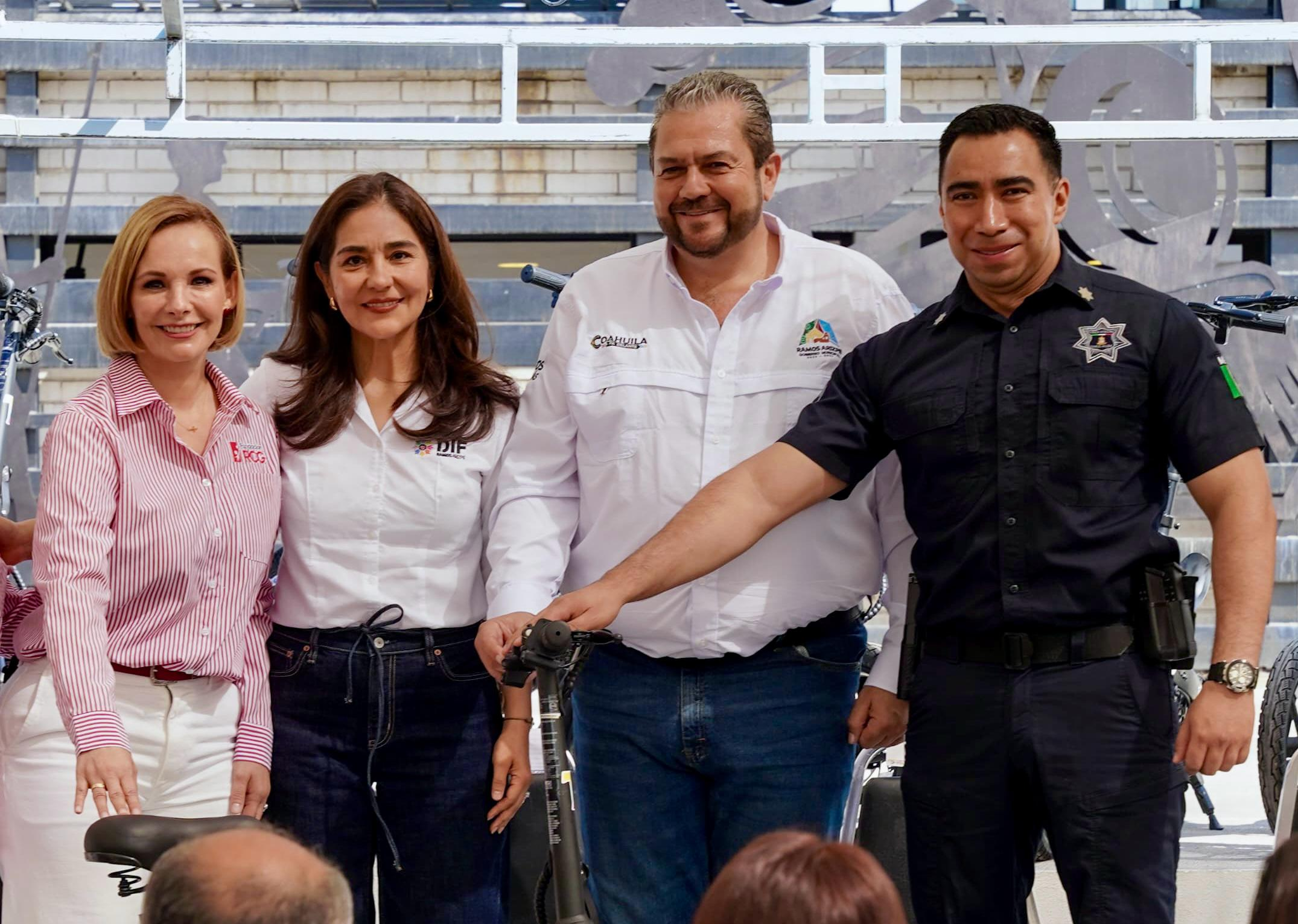 Más equipo para reforzar la seguridad en Ramos.- Tomás Gutiérrez