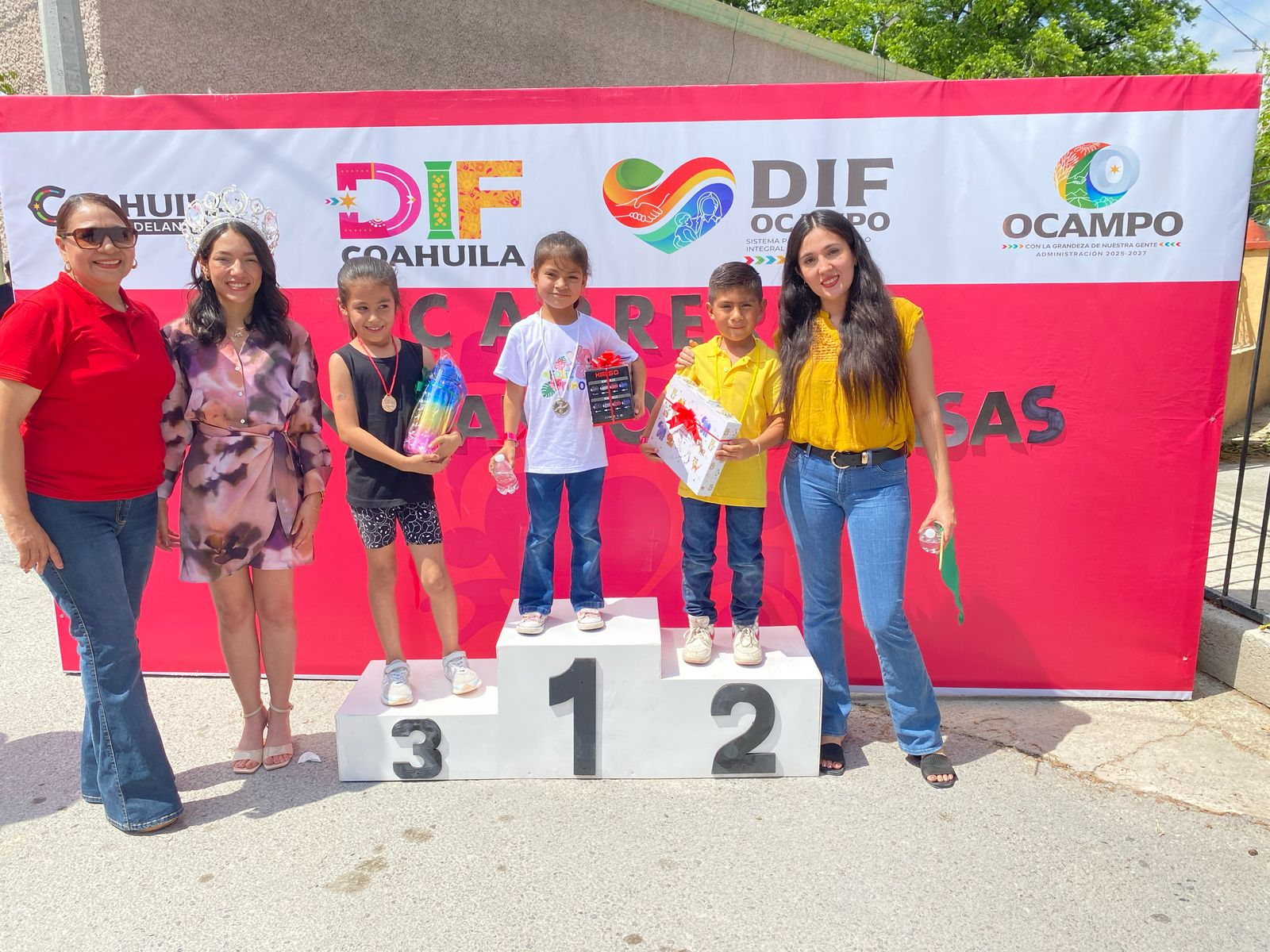 OCAMPO CELEBRA A LO GRANDE EL DÍA DEL NIÑO CON UNA CARRERA INFANTIL LLENA DE SONRISAS Y FOMENTANDO EL DEPORTE.