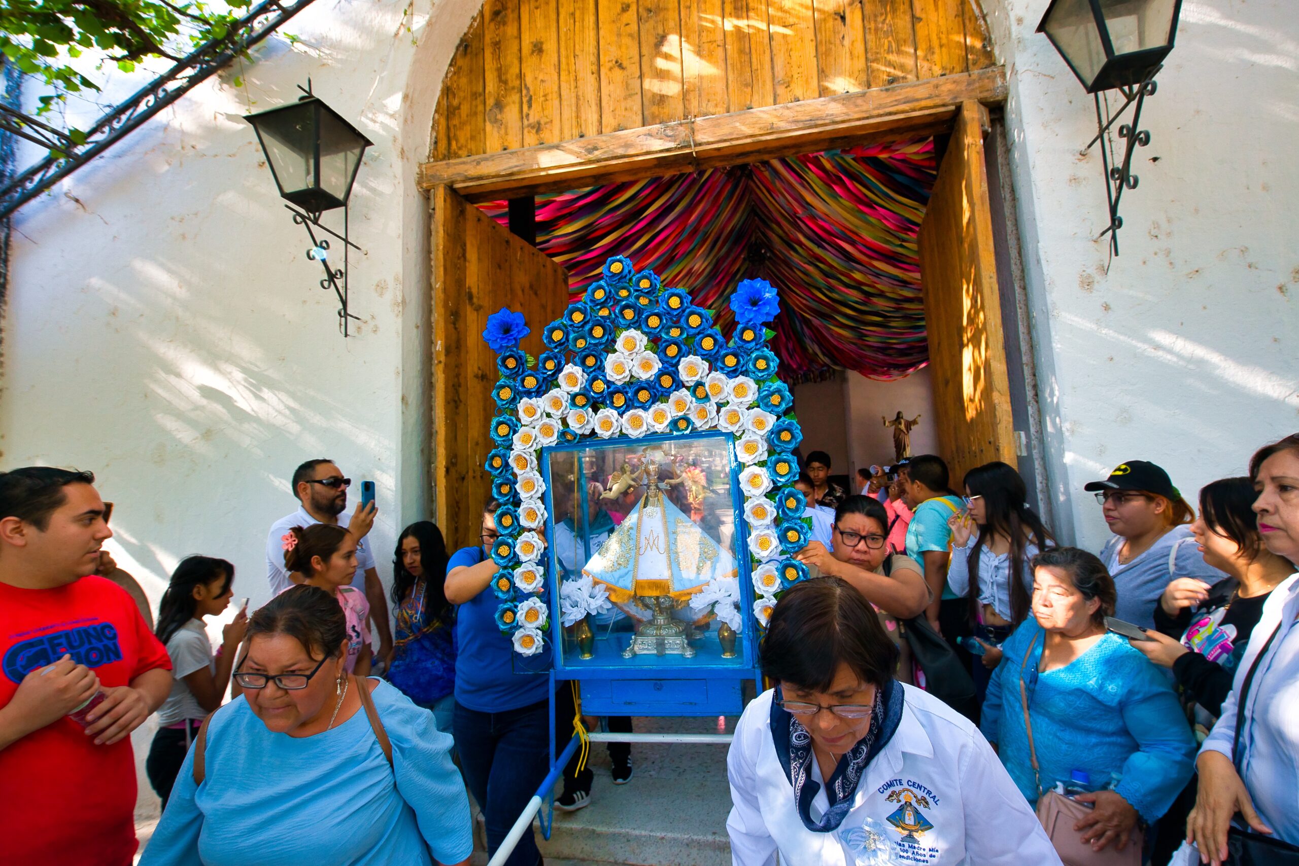 Reciben parrenses a Virgen de San Juan 