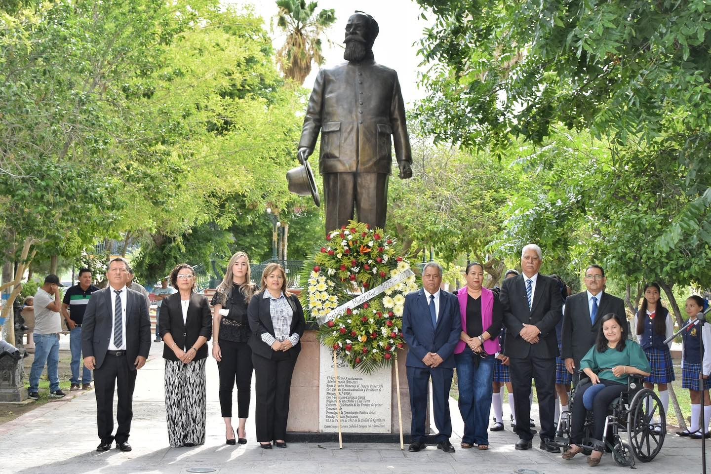 Conmemora Ciénegas aniversario luctuoso de Venustiano Carranza