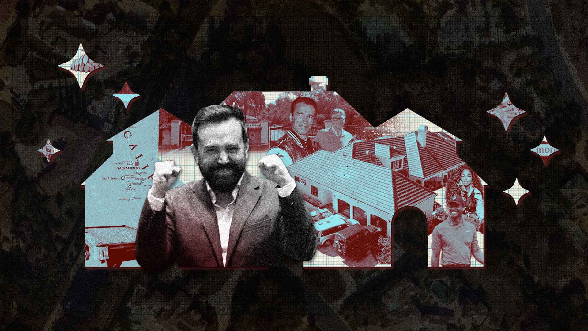 Vocero de Morena «se codea» con magnates y famosos de Hollywood