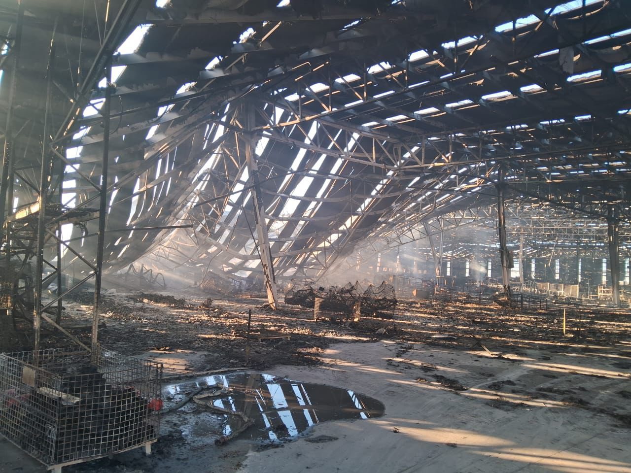 Arrasó incendio con 95% de planta Daimay