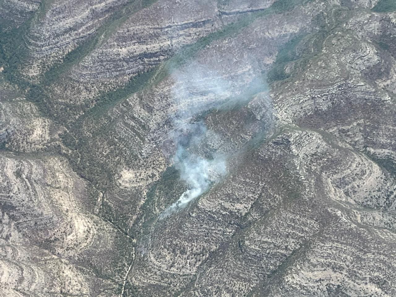 Controlan incendios en sierra de Múzquiz