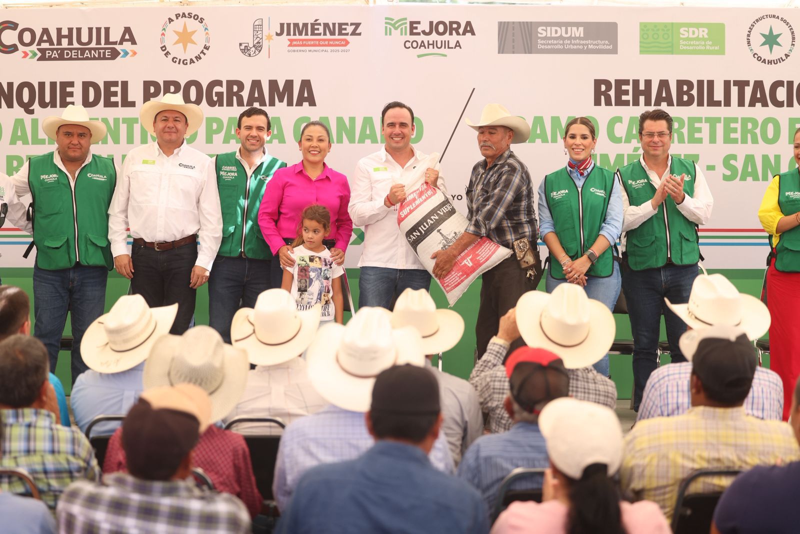 ARRANCA MANOLO PROGRAMA DE SUPLEMENTO ALIMENTARIO