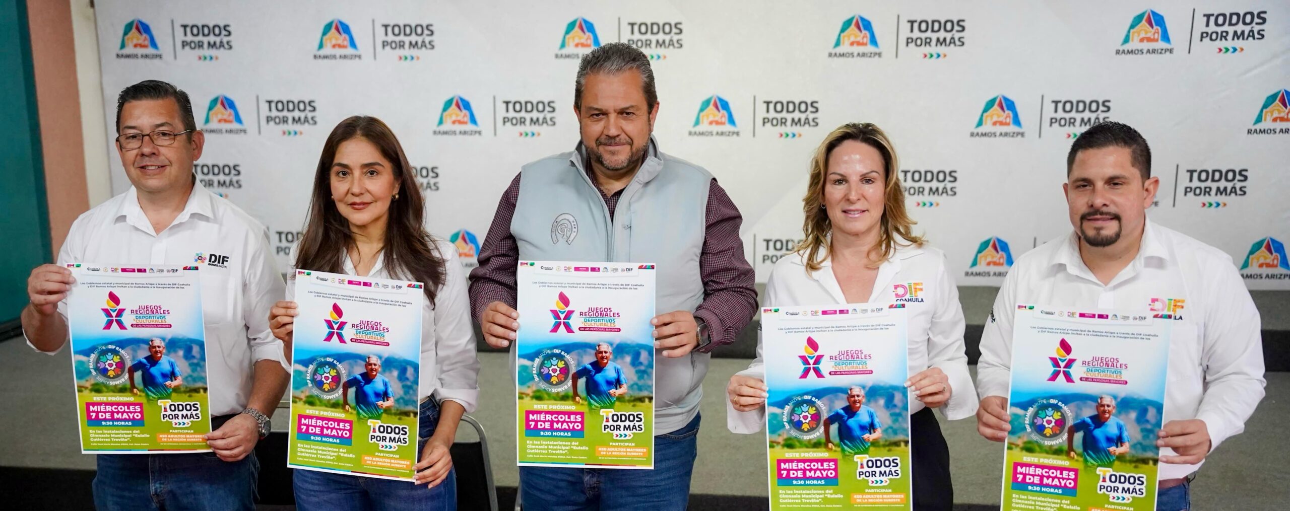 Recibirá Ramos Arizpe a nuestros Adultos Mayores