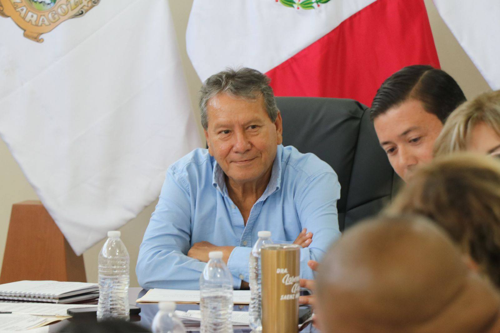 Respalda Óscar Ríos a nueva gerente de SIMAS