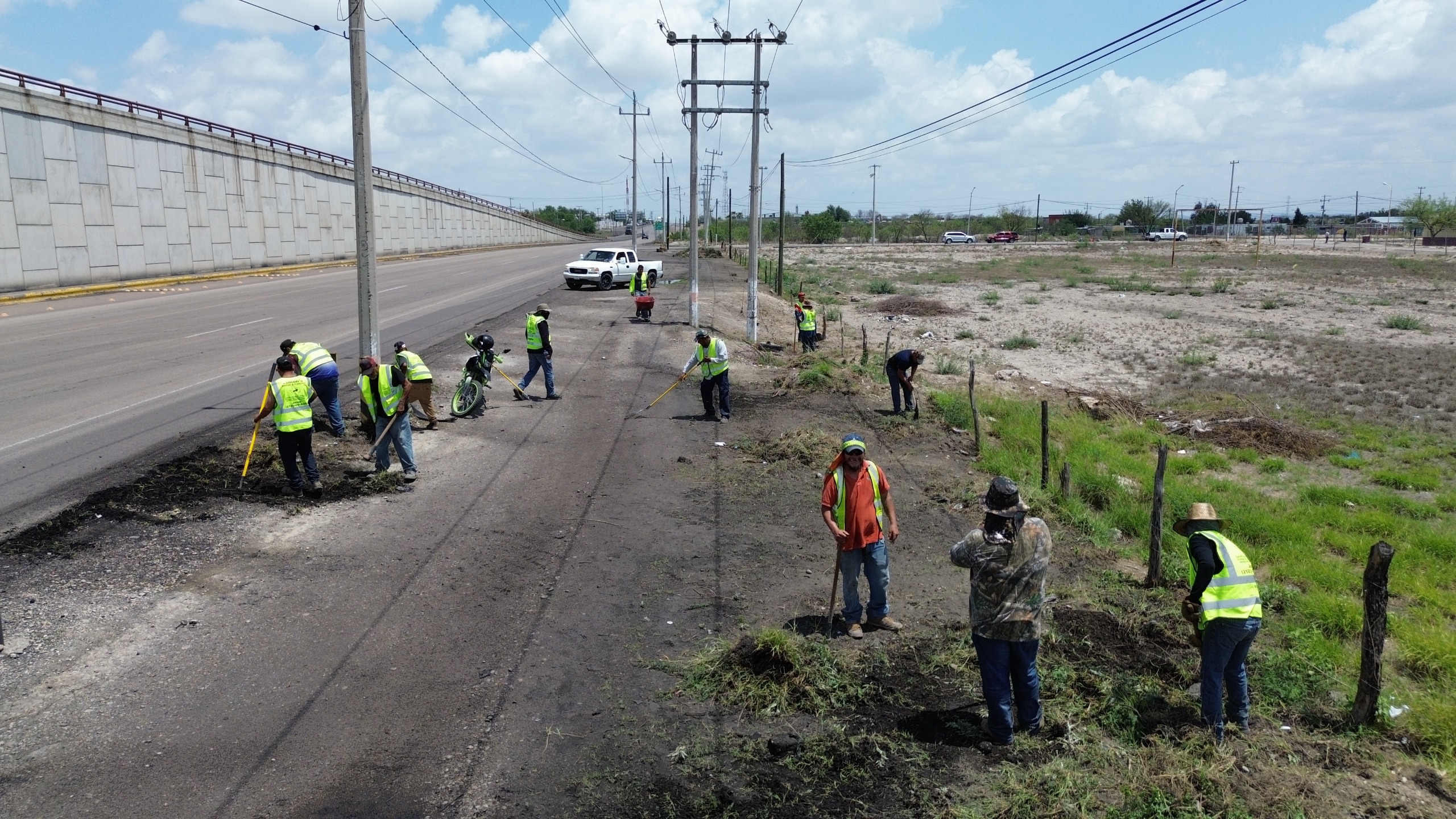 Impulsa Ríos limpieza de todo San Juan de Sabinas