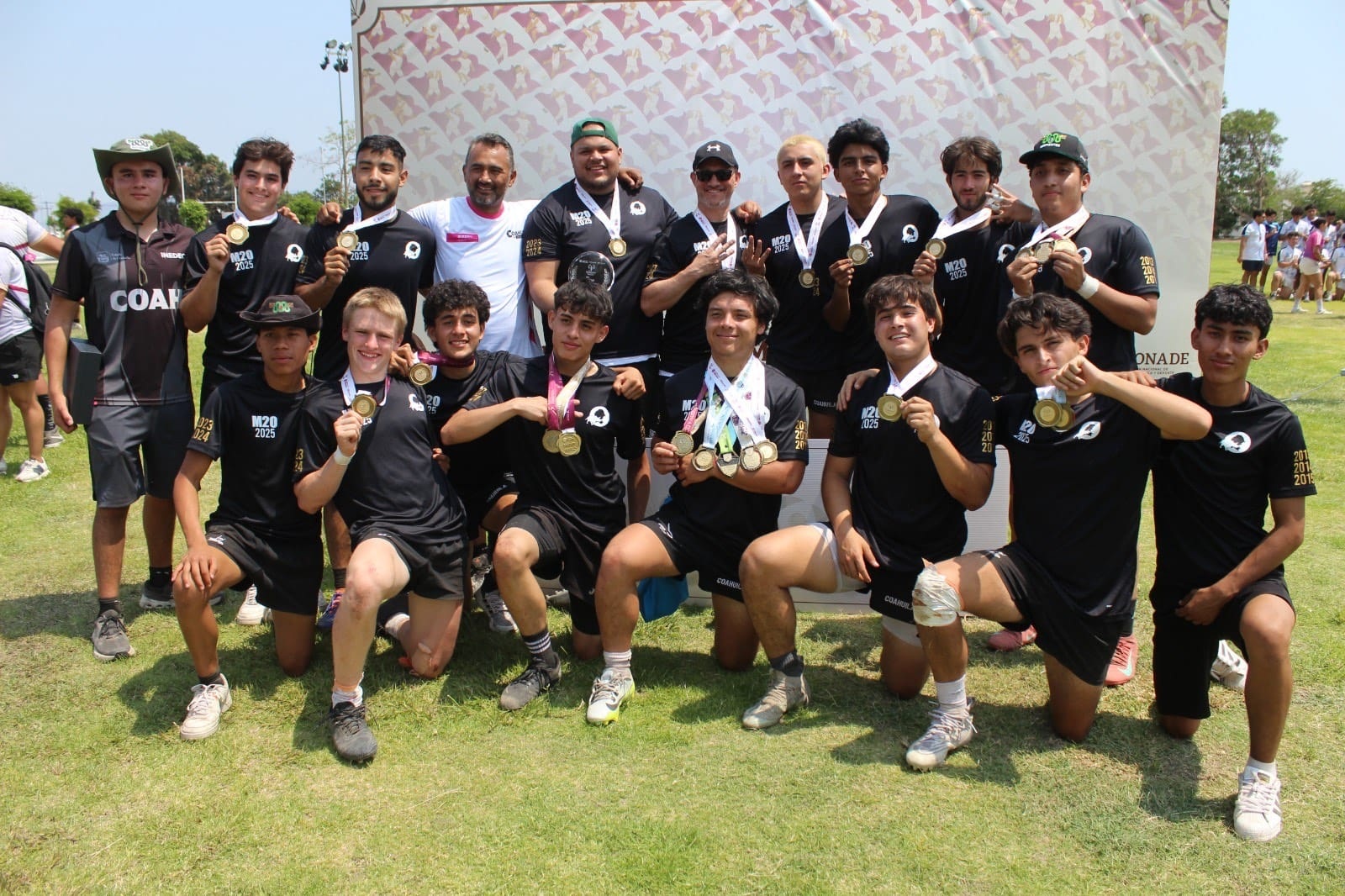 Conquista Coahuila oro en Rugby en Olimpiada