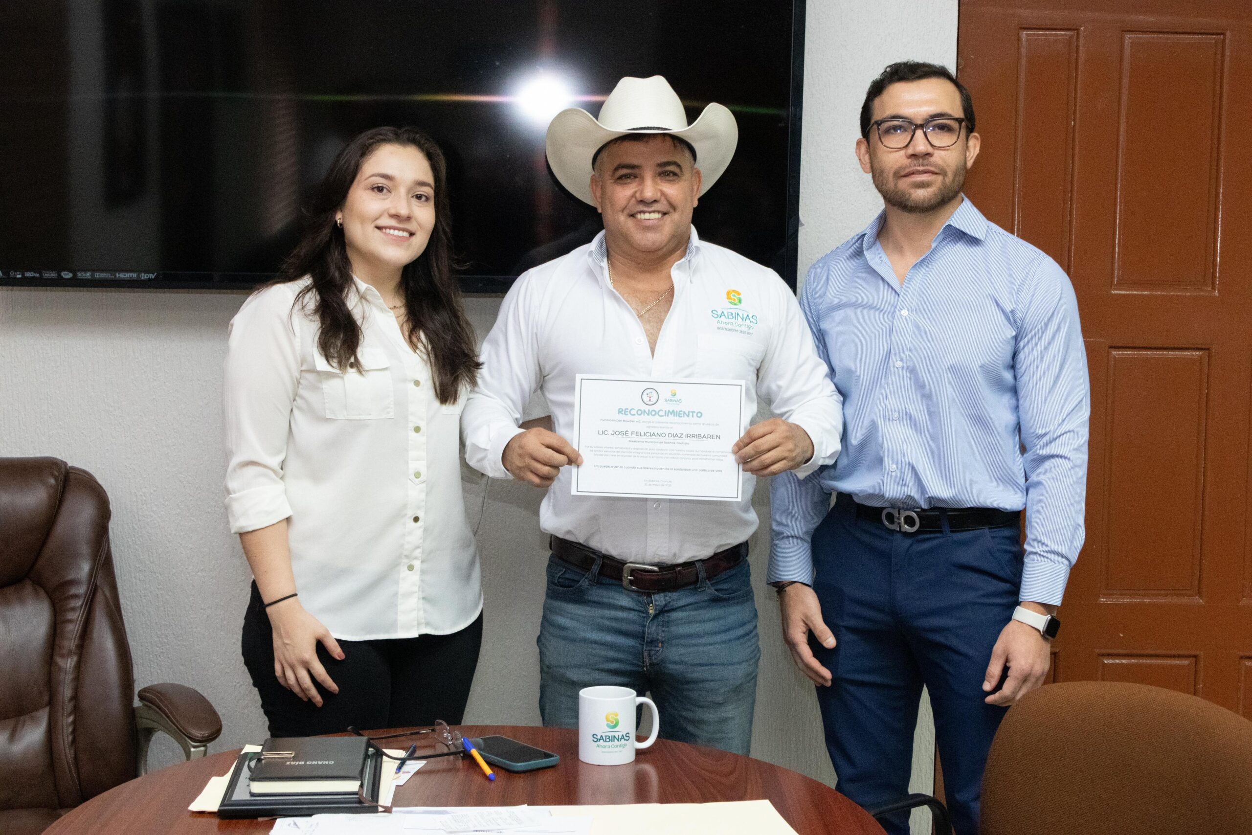 Trabajarán juntos Sabinas y Fundación Don Bowden