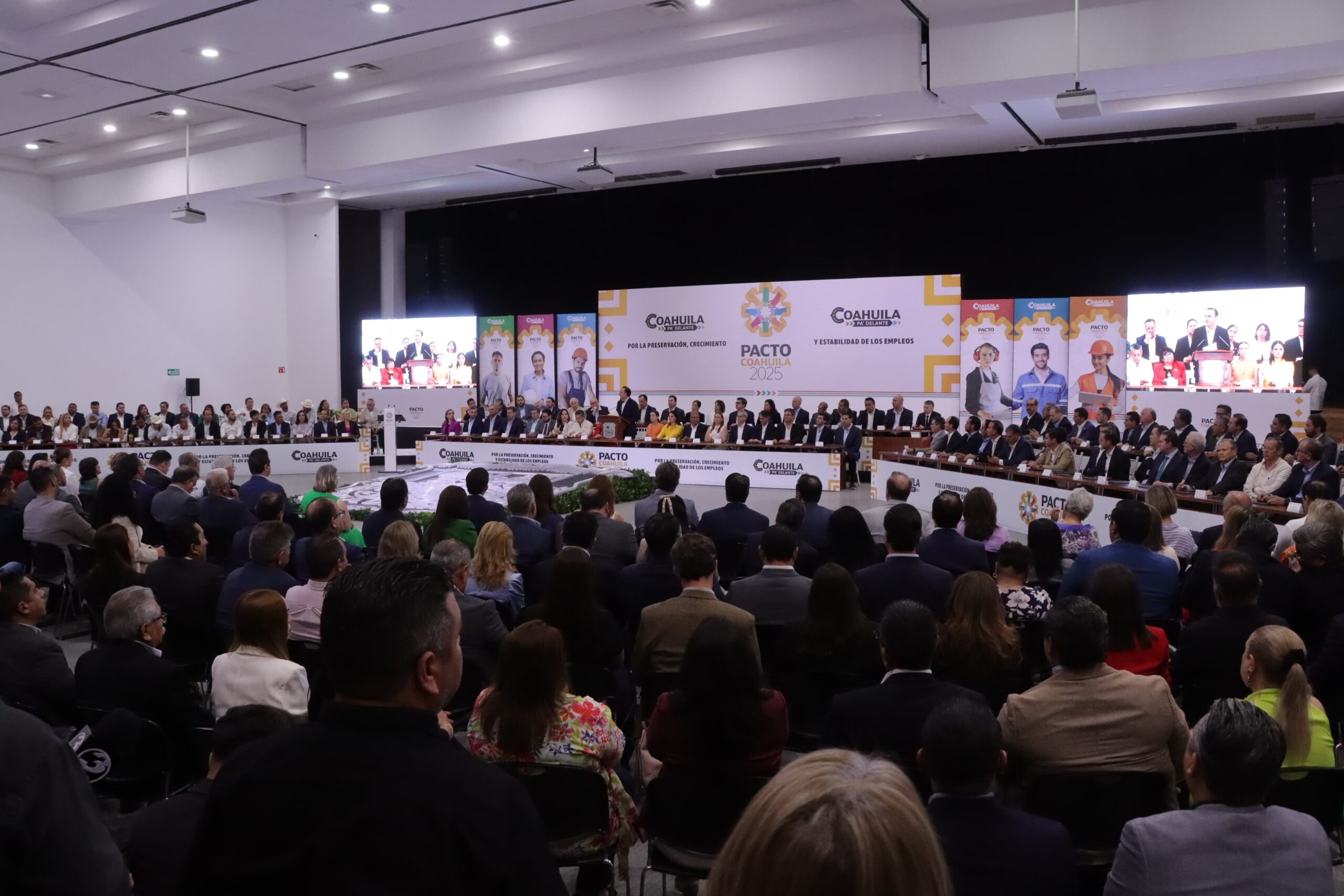 Respalda Óscar Ríos Pacto Coahuila 2025