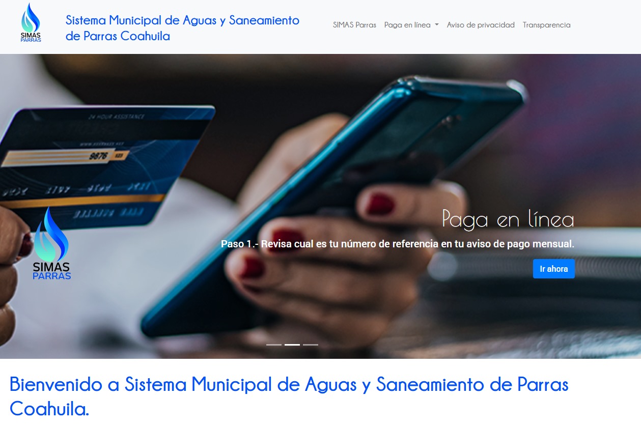 Otorga SIMAS Parras facilidades de pagos