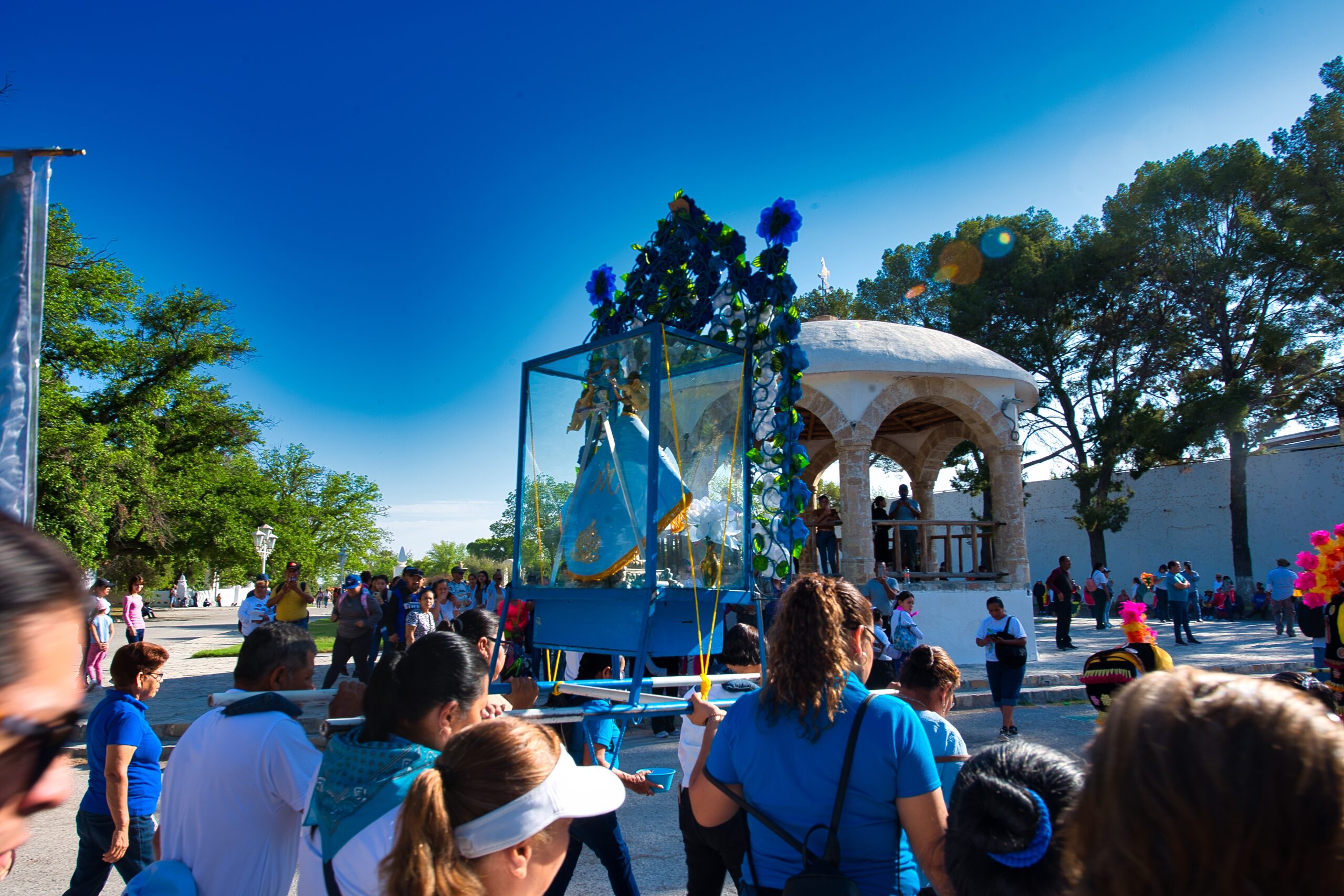 Parras recibe con fervor a la Virgen de San Juan