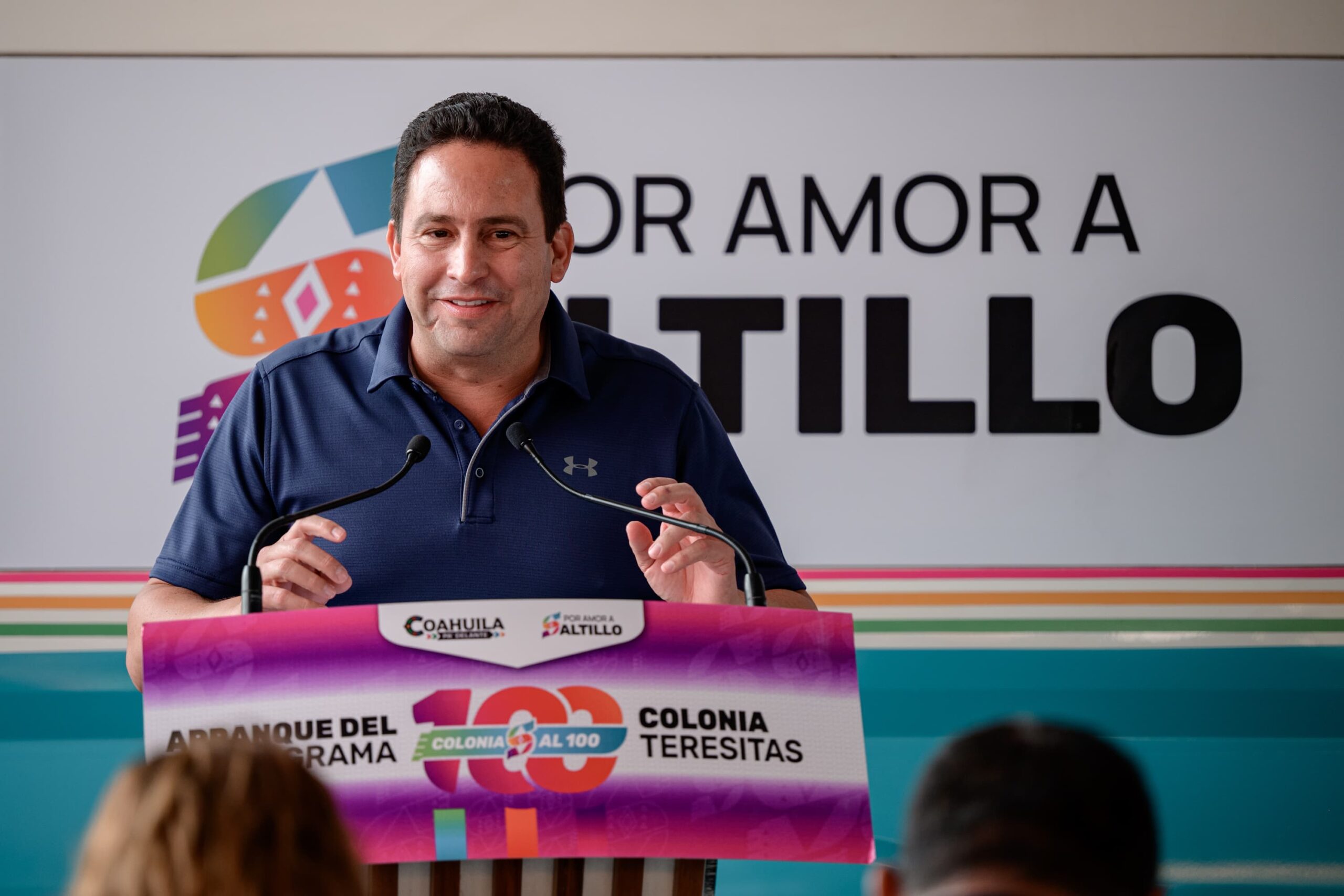 Lleva Javier Díaz “Colonias al 100” a Las Teresitas