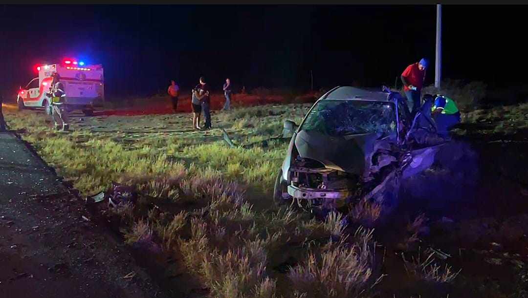 Tragedia carretera; 1 muerto y 8 heridos