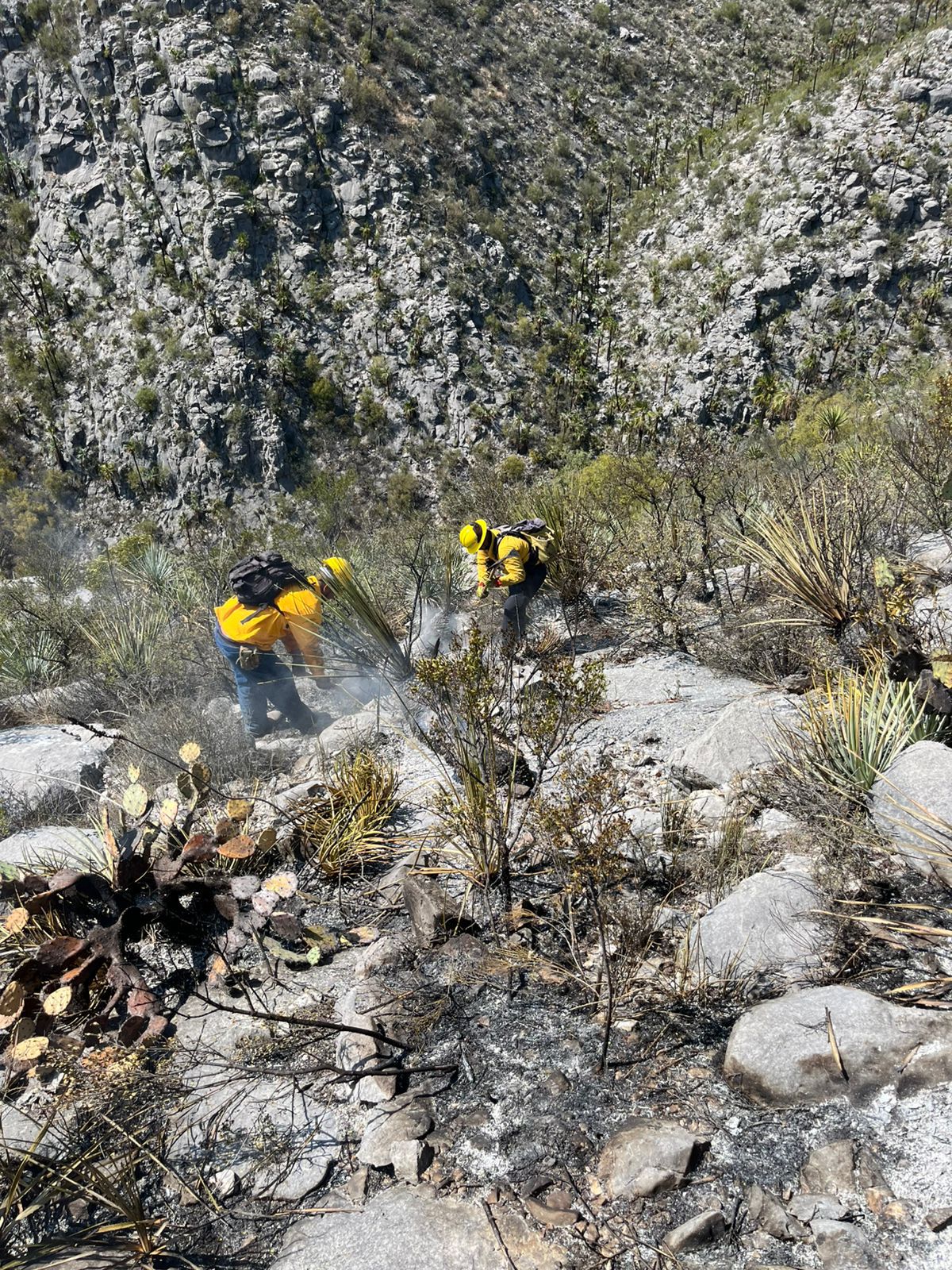 Torrenciales no logran apagar fuego en La Gloria