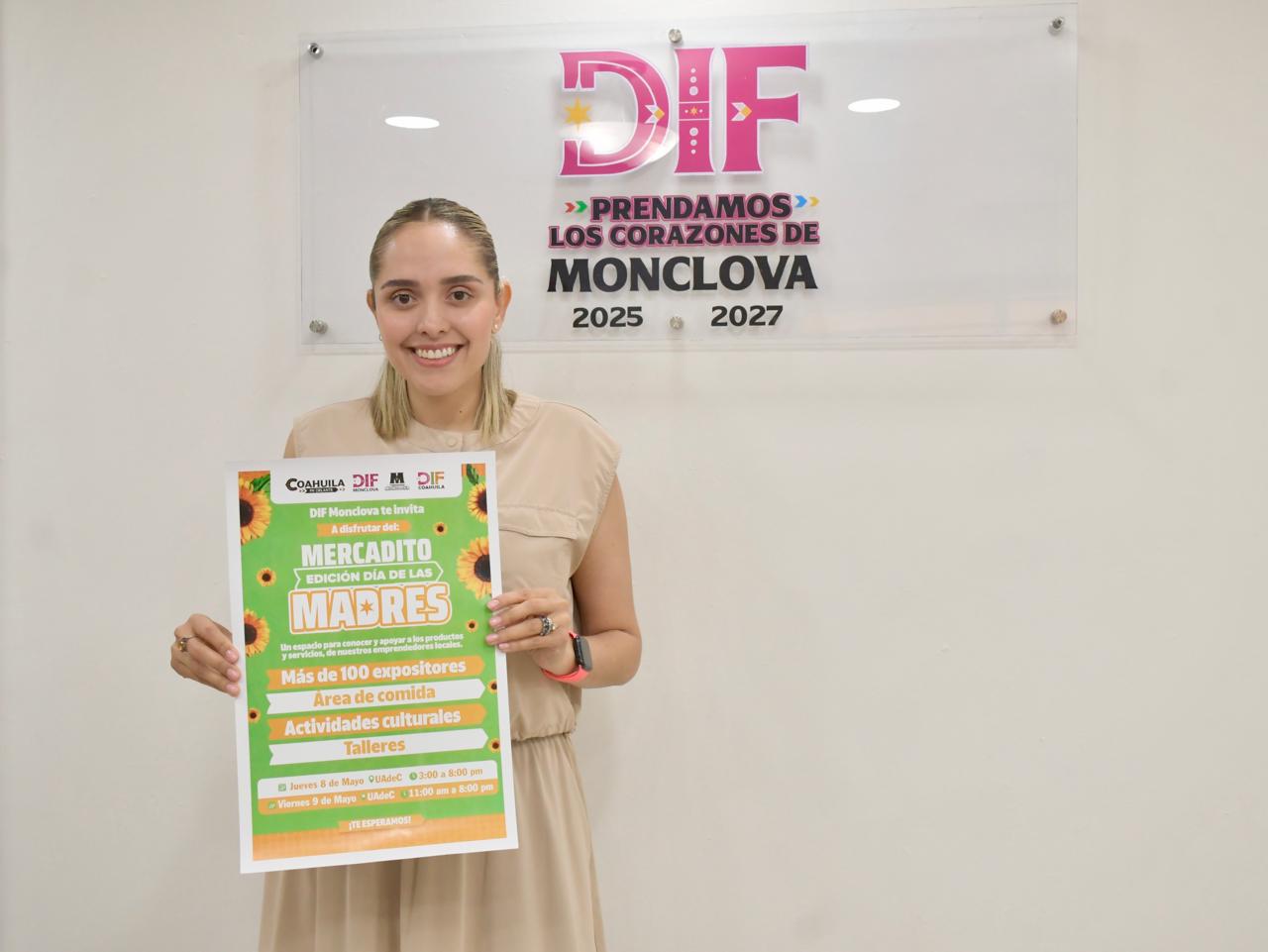Invitan a Mercadito por Día de las Madres 2025