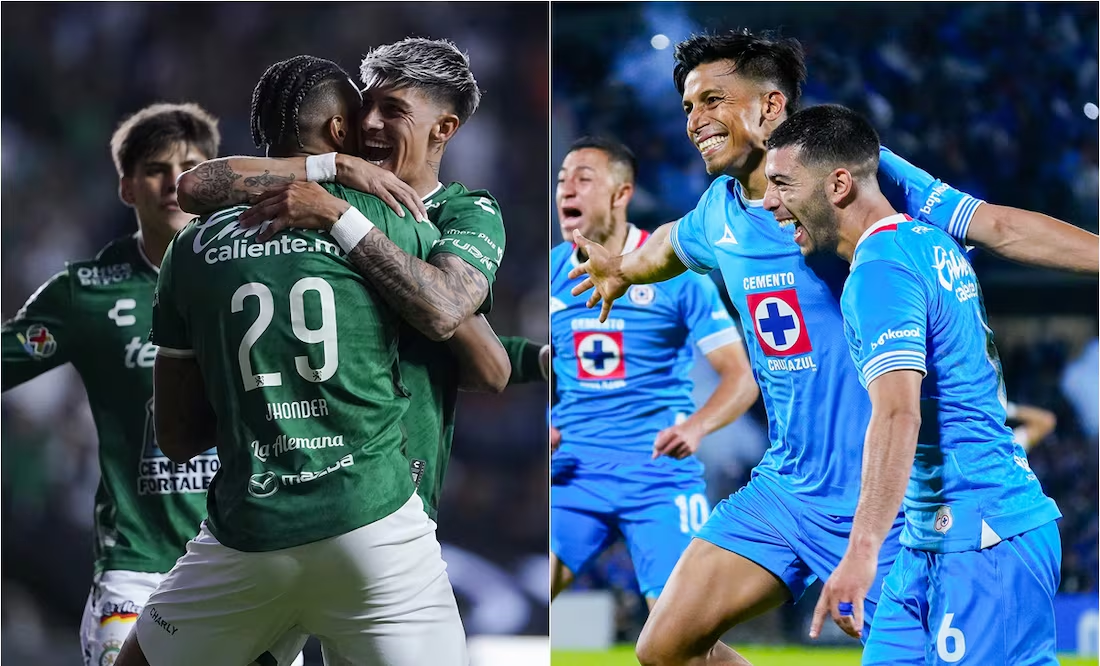 León vs Cruz Azul: Horario y canales para ver EN VIVO los Cuartos de Final de la Liga MX; hoy, jueves 8 de mayo