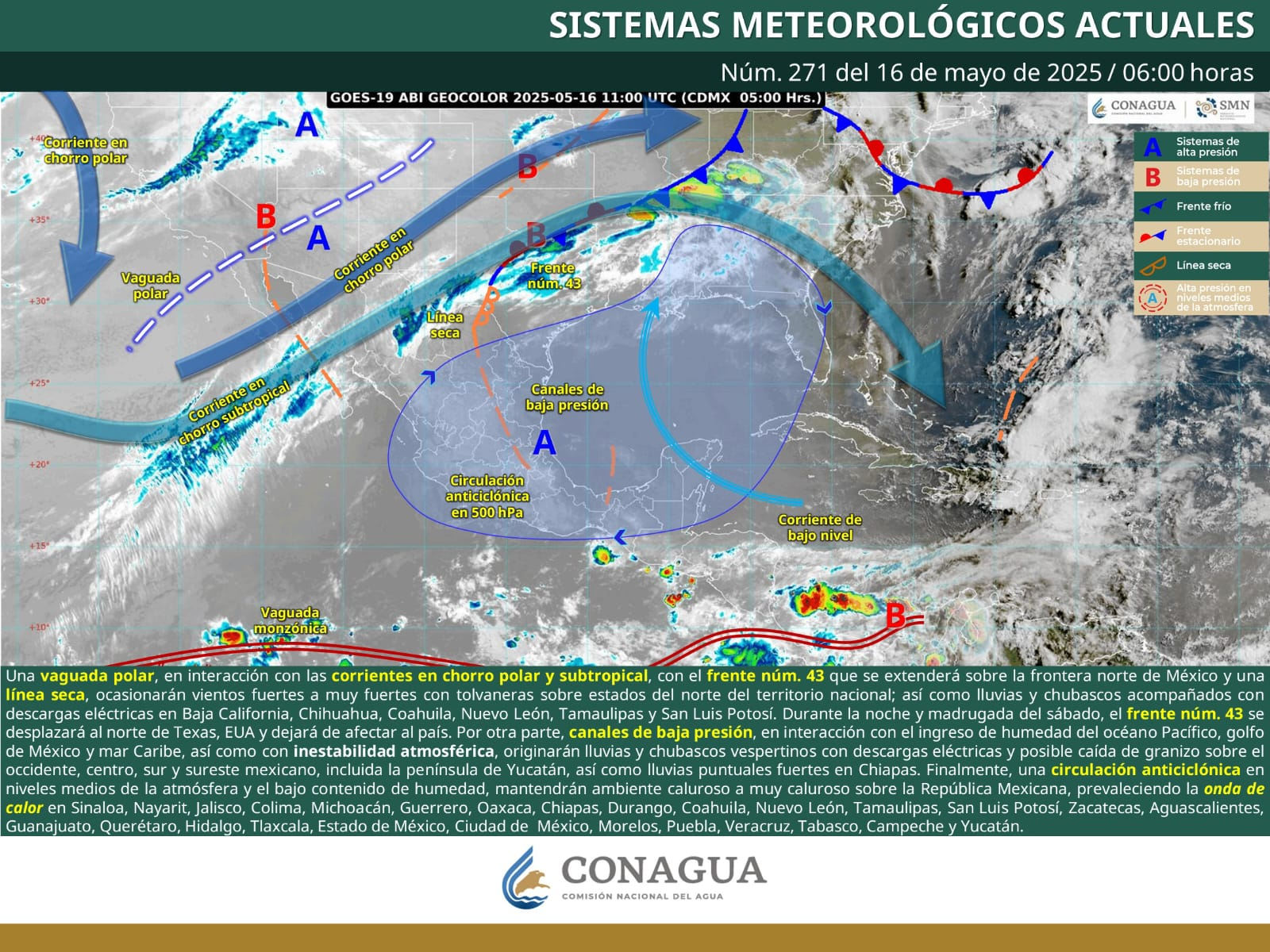 PREVALECE ONDA DE CALOR Y FUERTES VIENTOS EN COAHUILA
