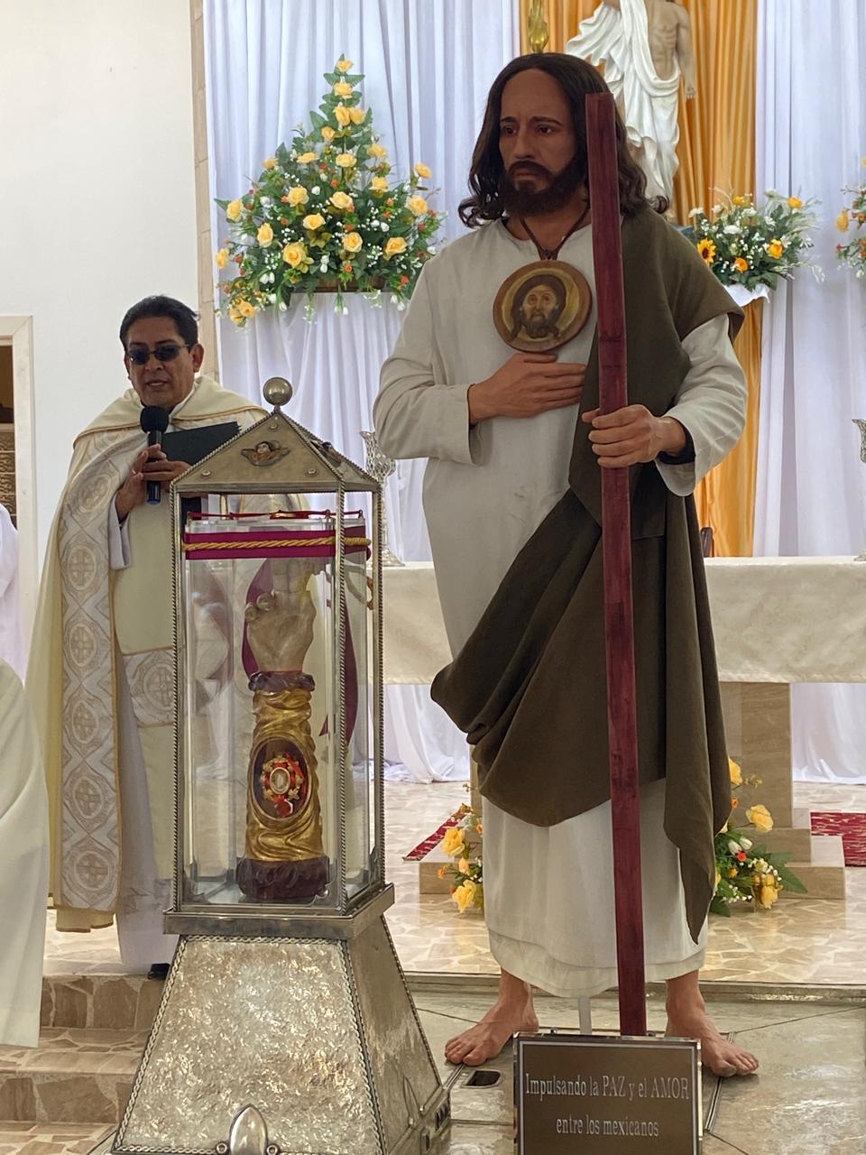 Llegan a Castaños las reliquias de San Judas
