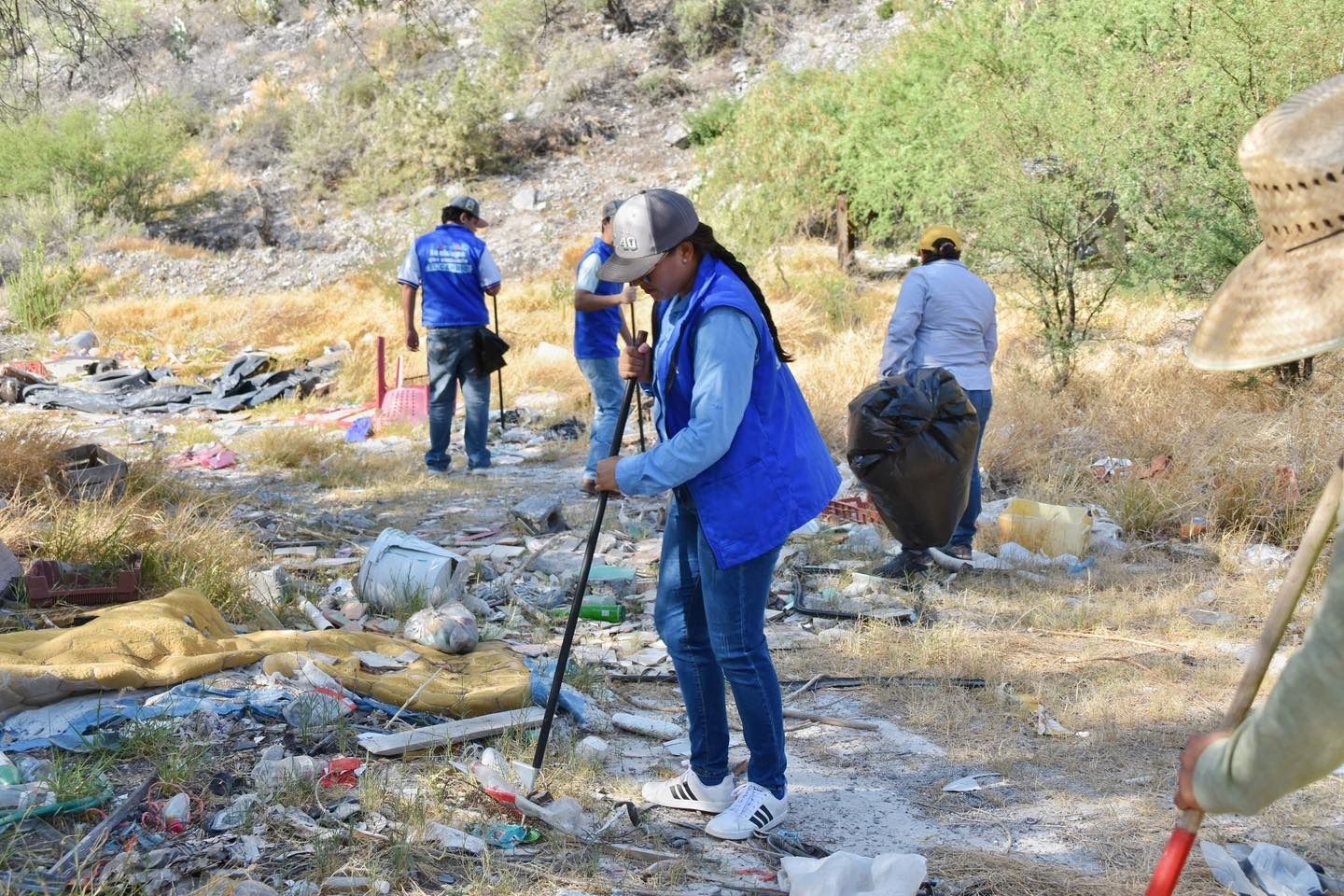 Realizan jornada de limpieza en el Cañón