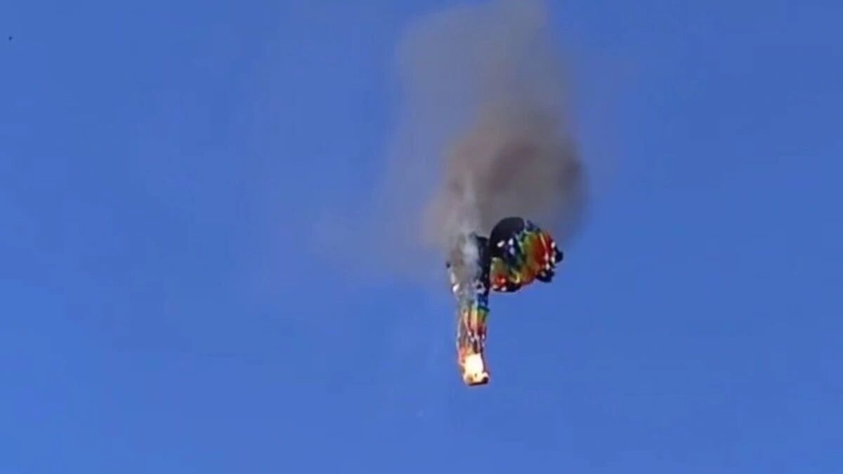Deja 8 muertos incendio de globo aerostático en Brasil