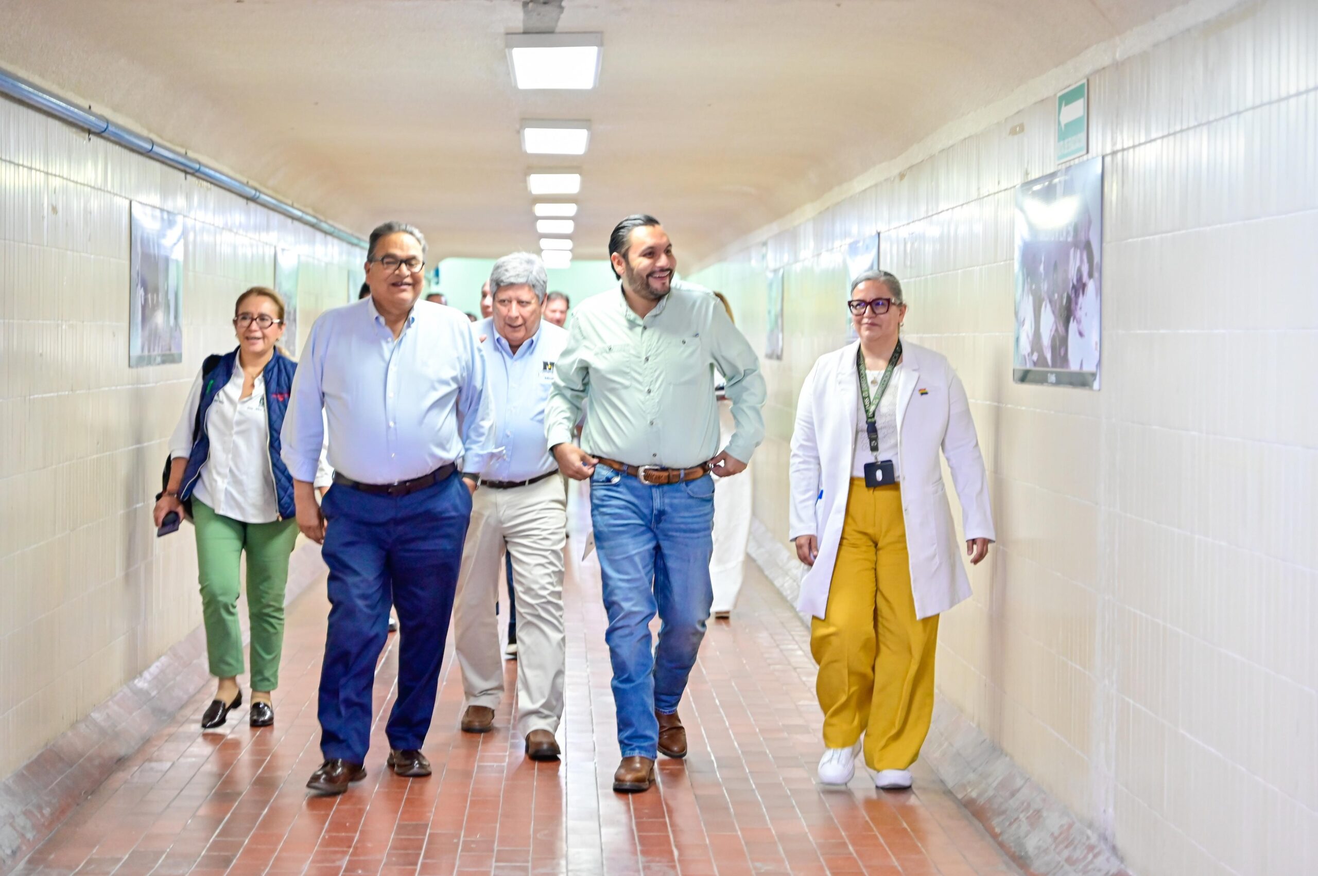 Informa IMSS avances al alcalde Carlos Villarreal