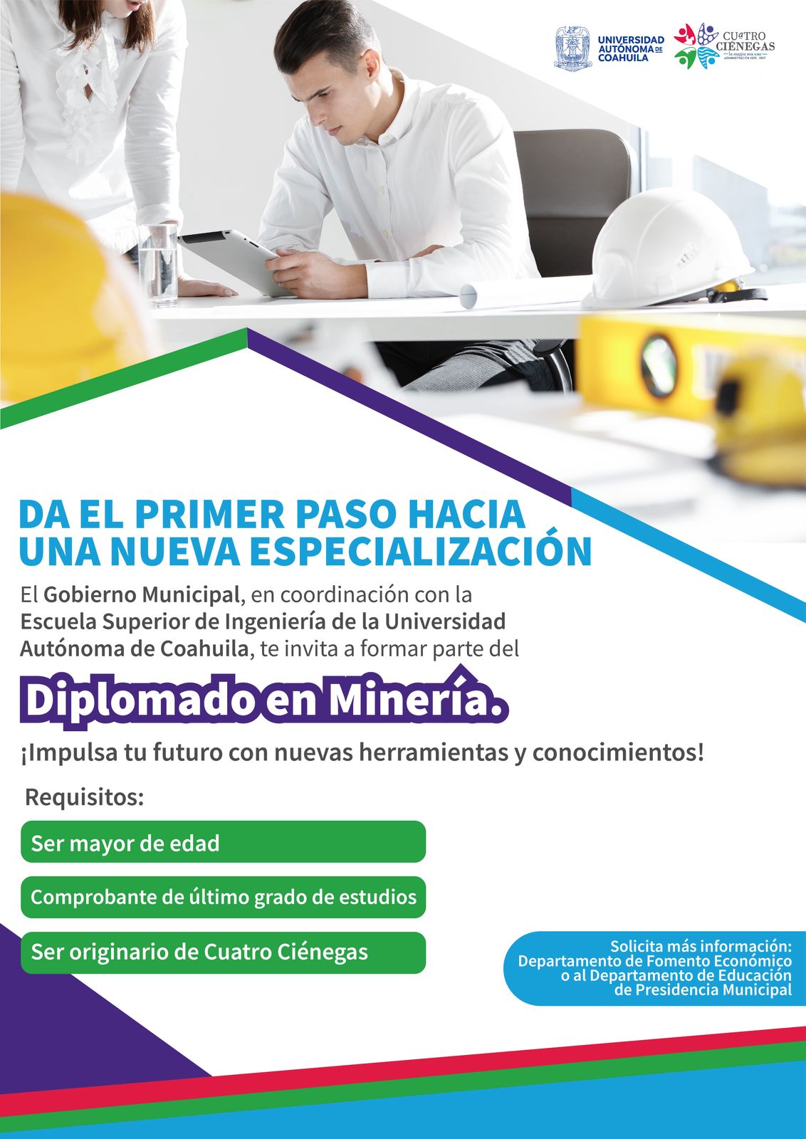 Lanzan diplomado en minería en 4 Ciénegas