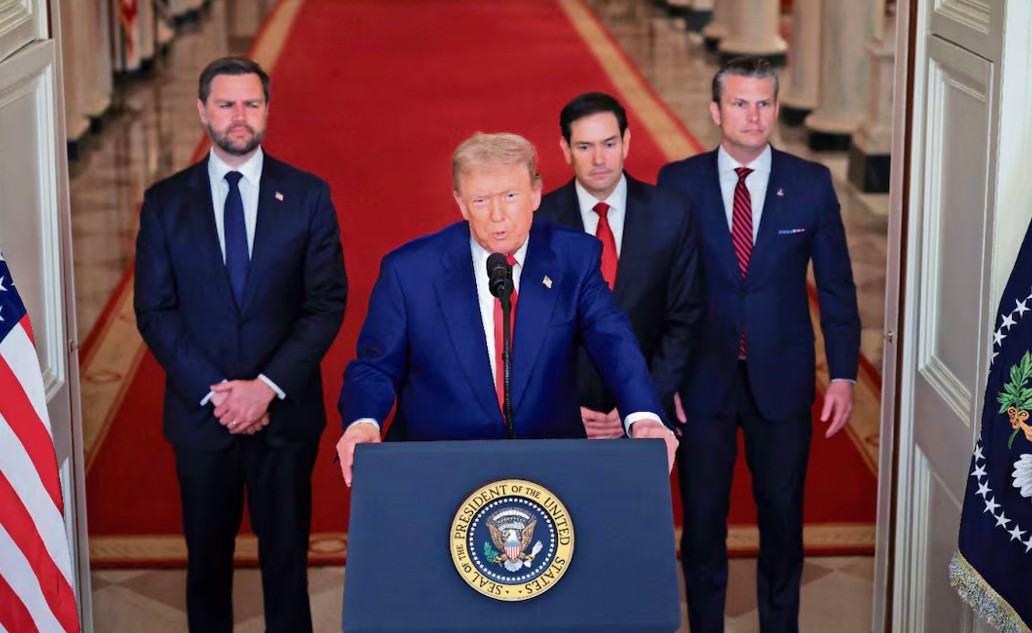 Anuncia Trump cese al fuego entre Israel e Irán