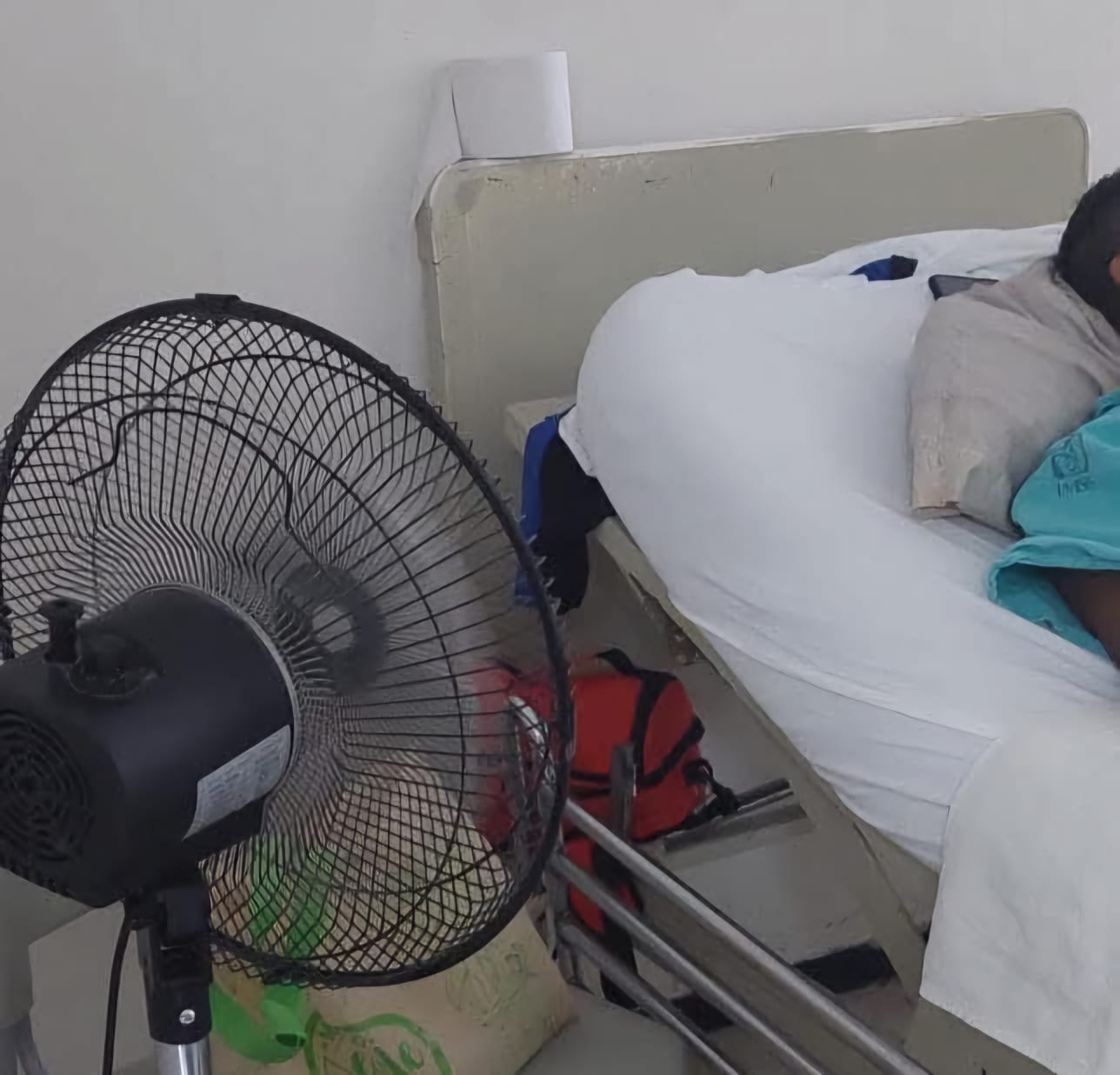 Practica IMSS cirugías con ventilador de aspas