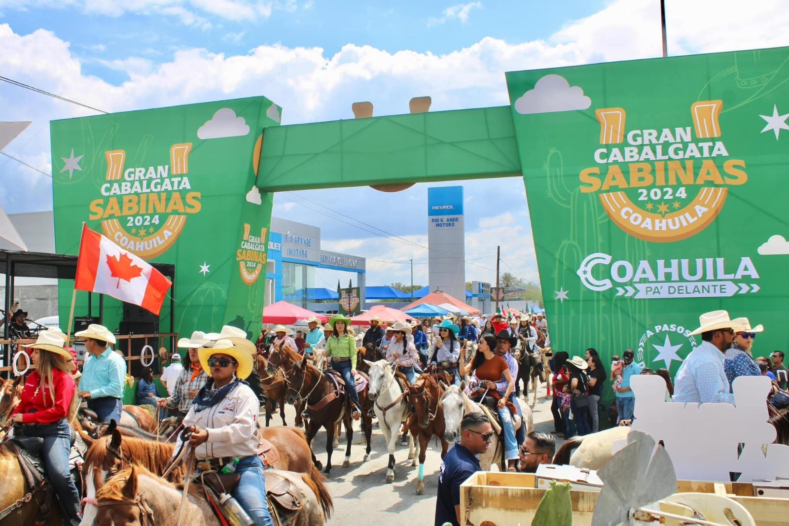 Ampliarán recorrido de la Cabalgata Sabinas
