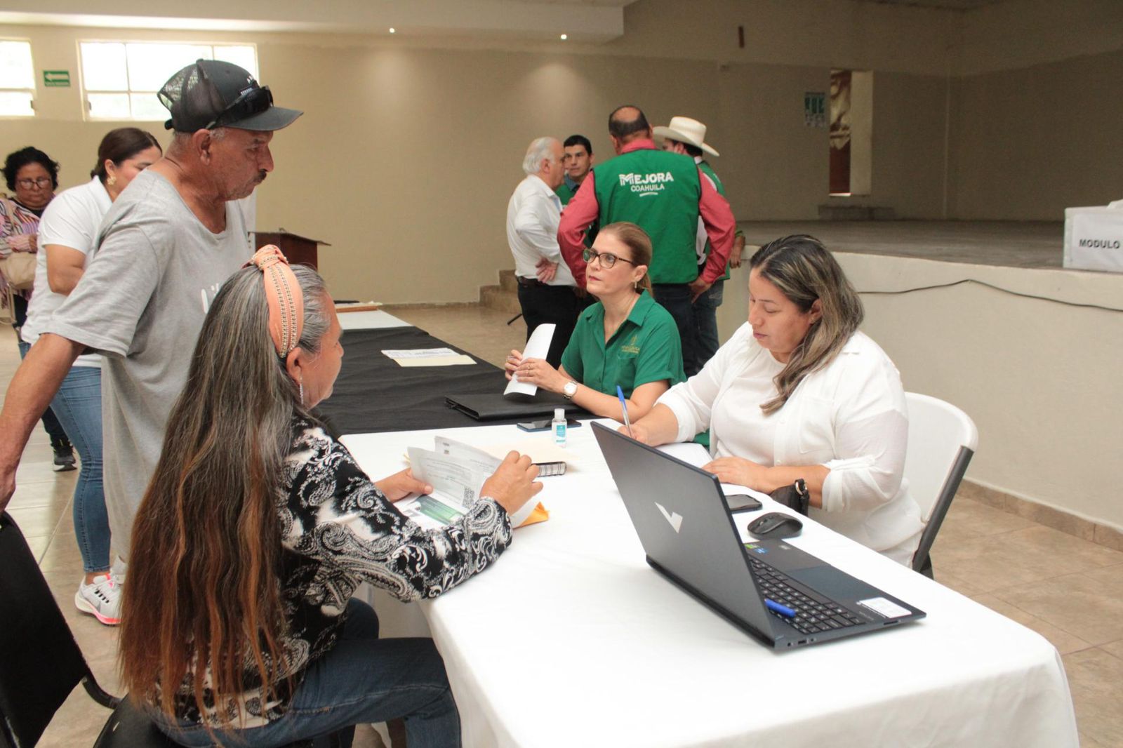Gestiona Laura módulo de escrituración en Múzquiz