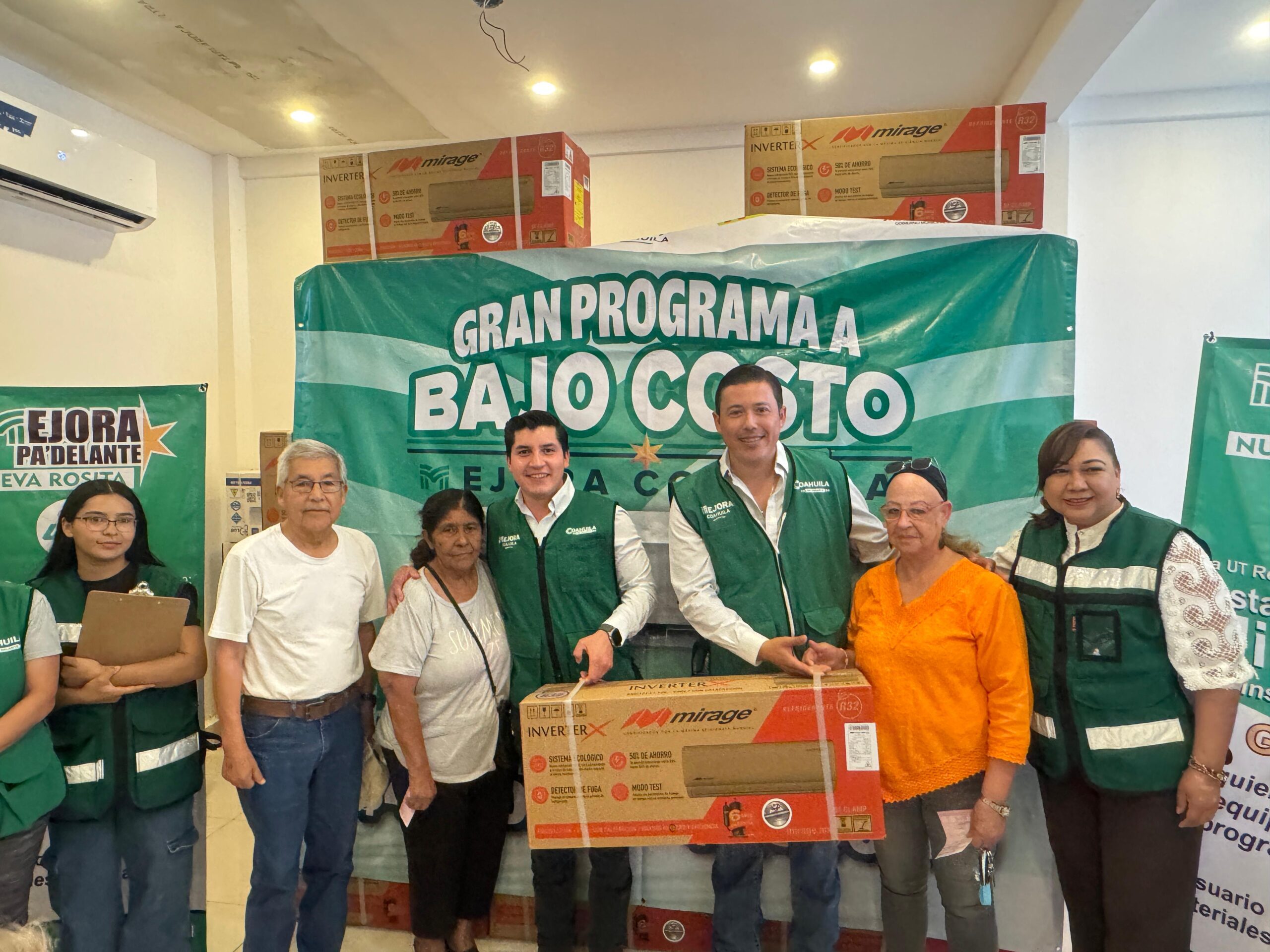 Entrega Mejora Minisplit en San Juan de Sabinas