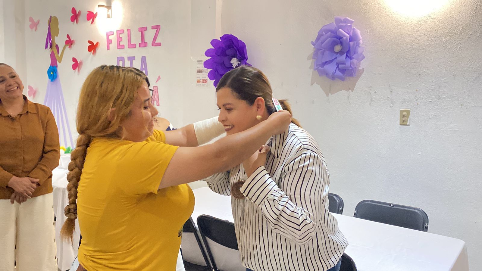 Felicita Adriana Valdéz a deportistas de Ocampo
