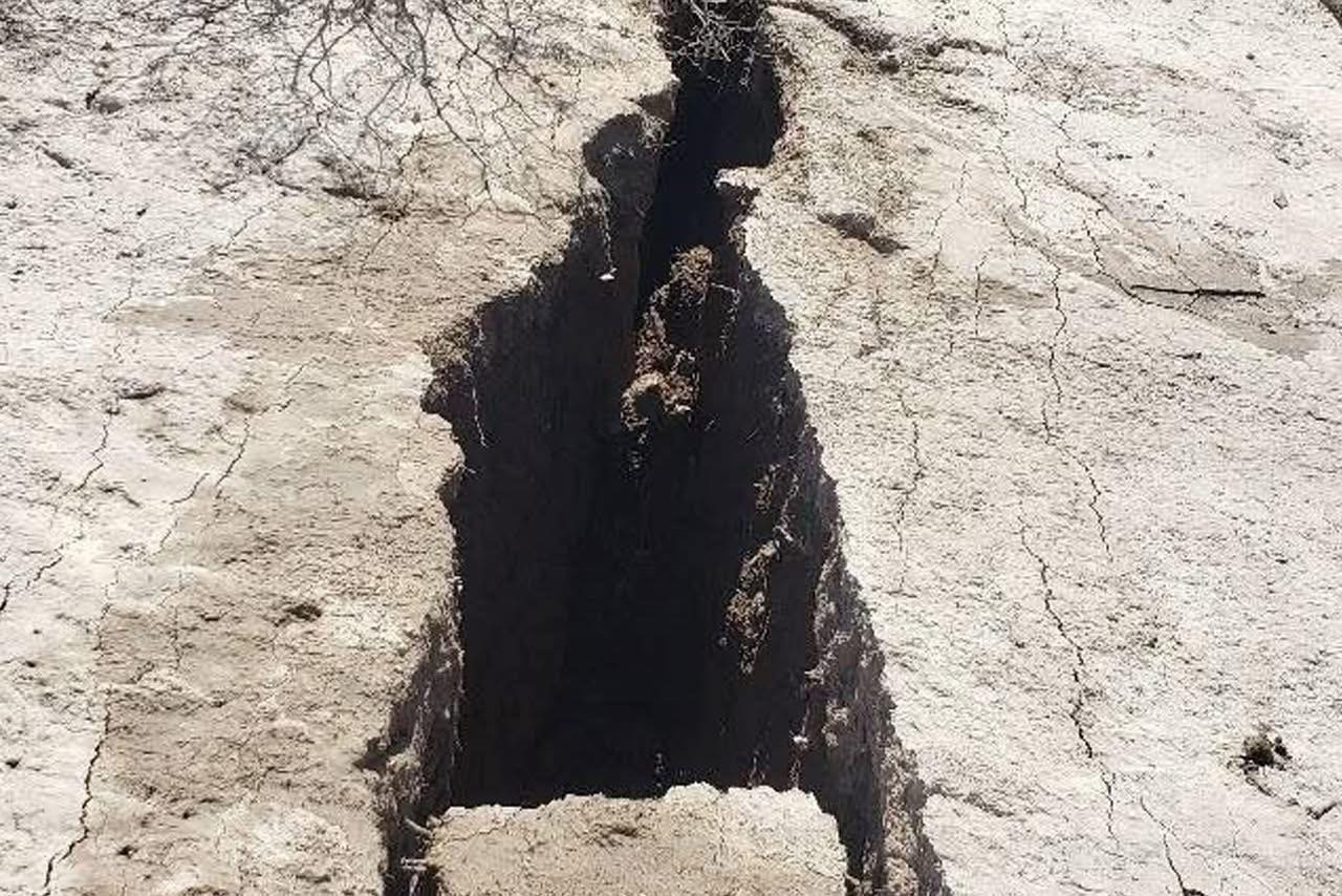 Ligan grieta con sismo de Múzquiz