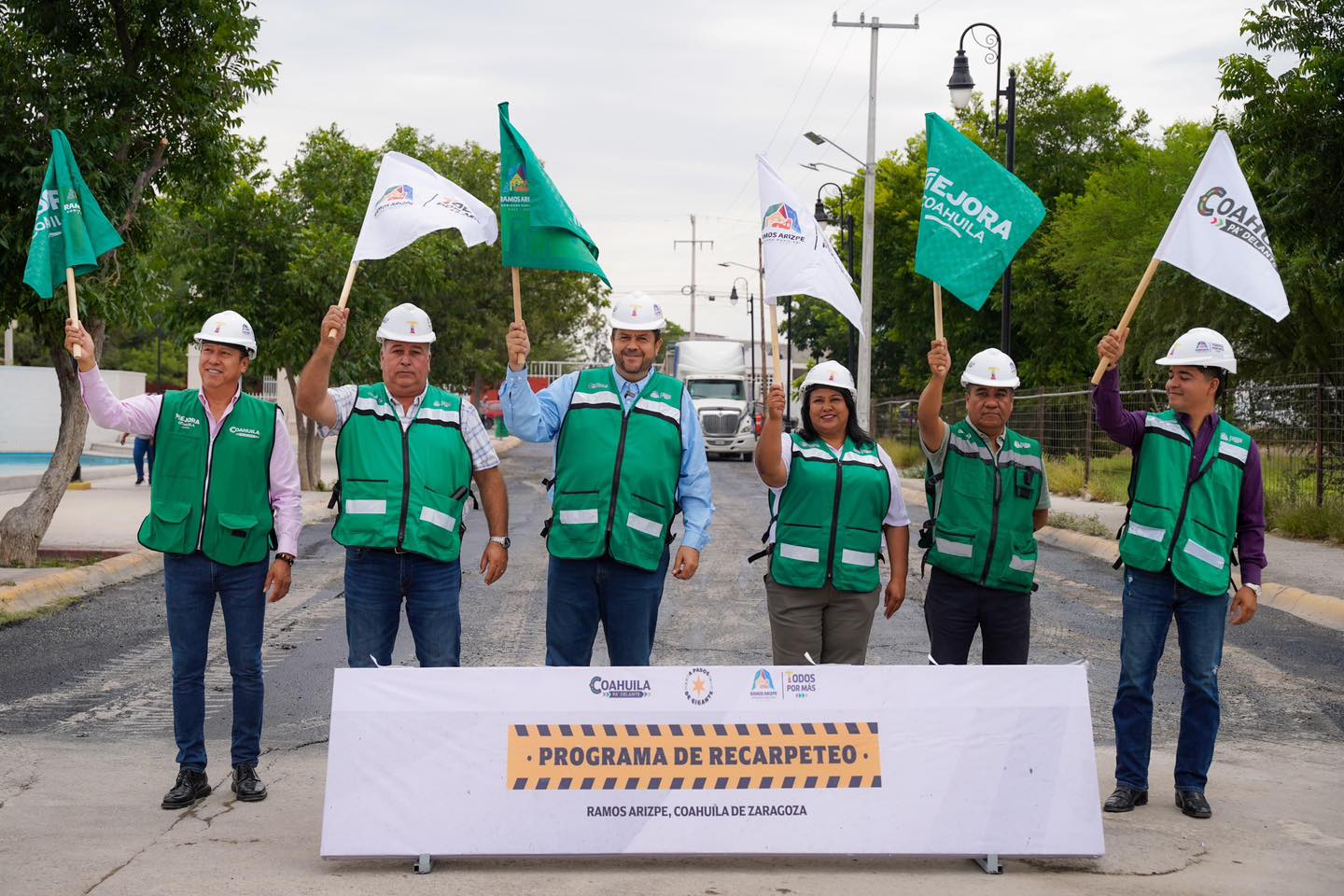 Arranca Tomás más obras de recarpeteo en Ramos