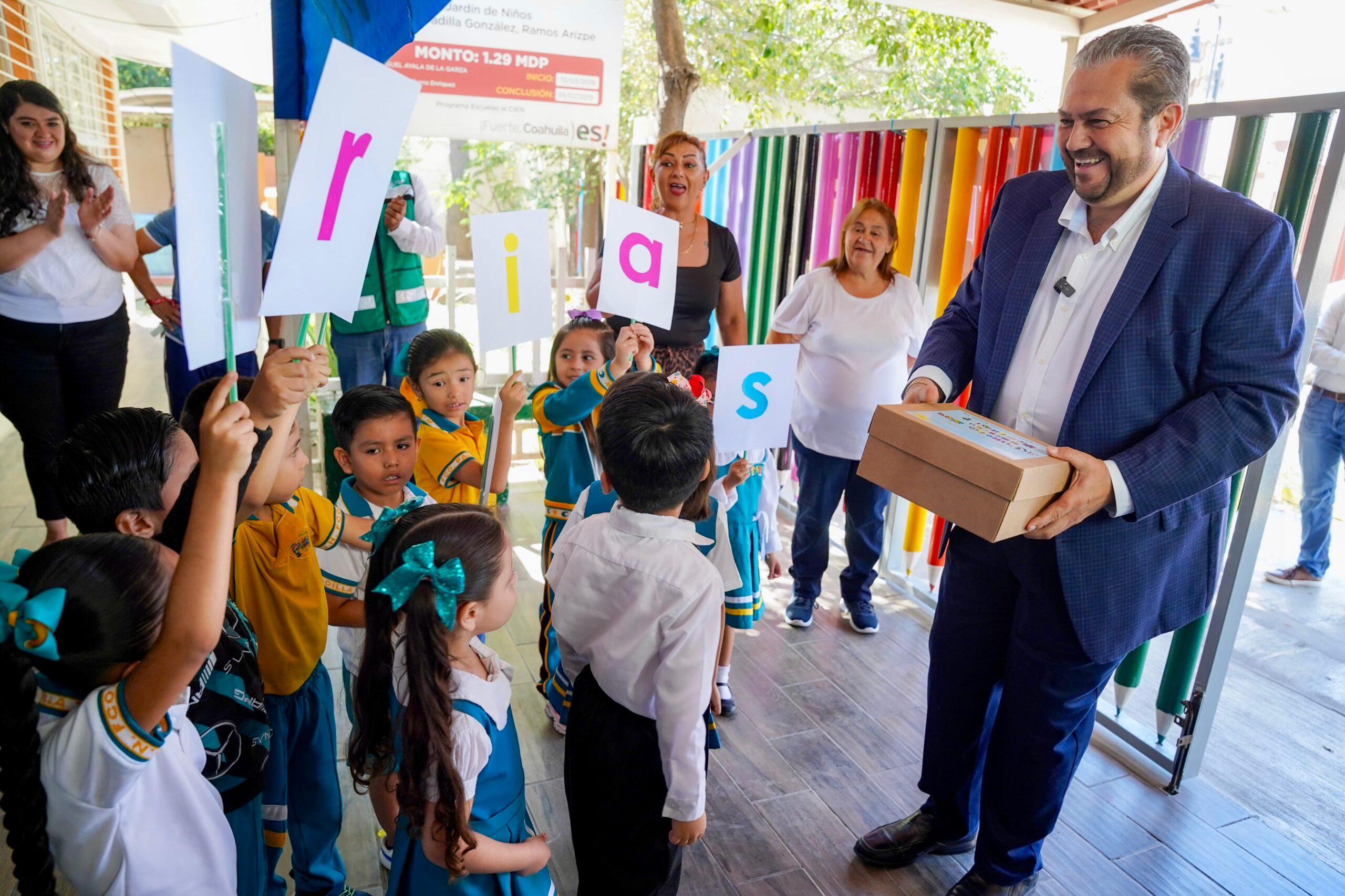 En coordinación con Manolo impulsamos educación: Tomás